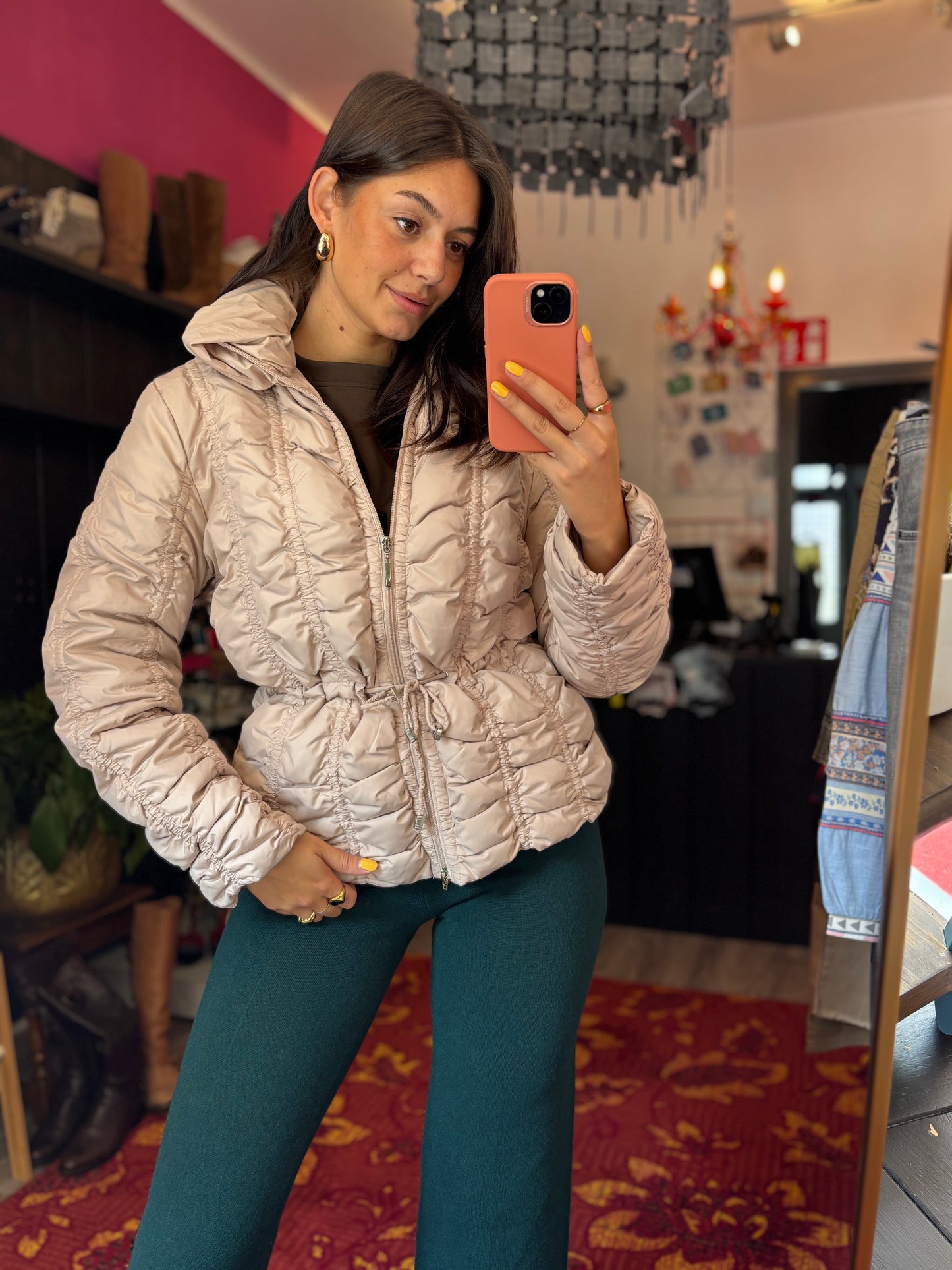 243-120 Veste SaoPaulo rose clair