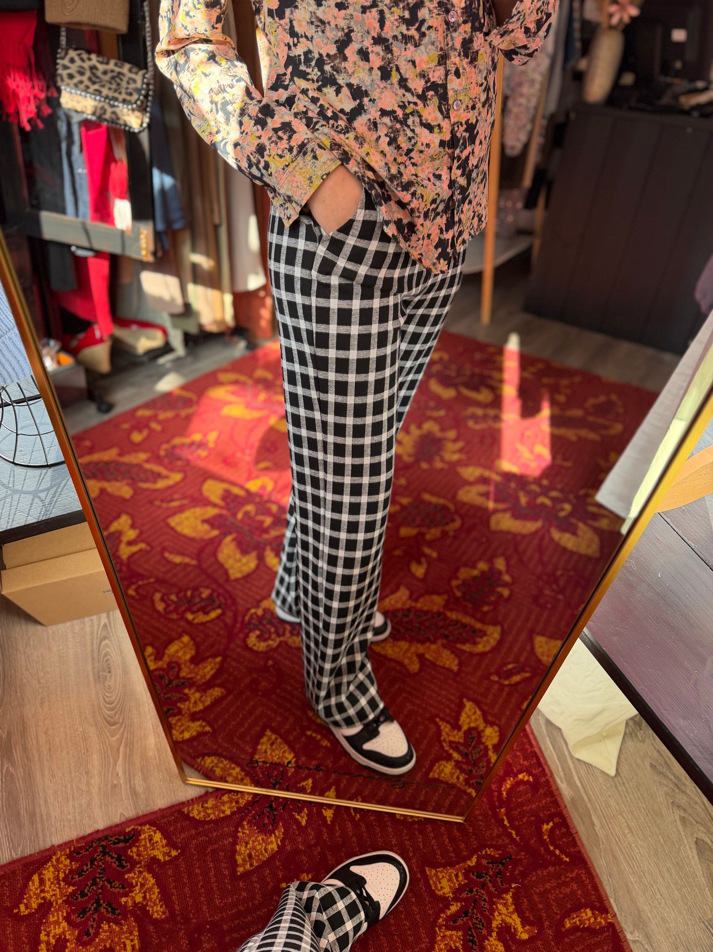 283-107 Simple broek maat M