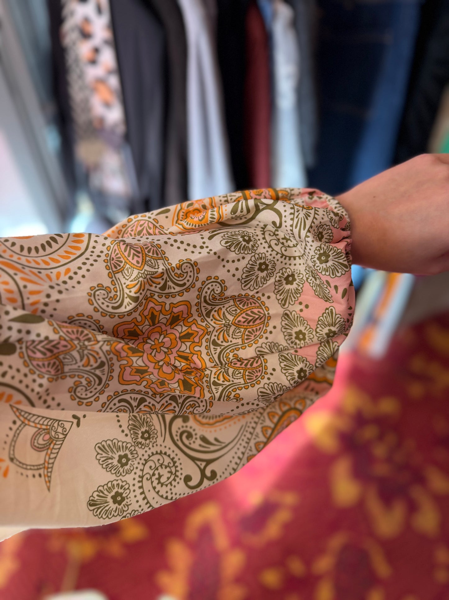 431-62 Lily Mcbee jurk maat L