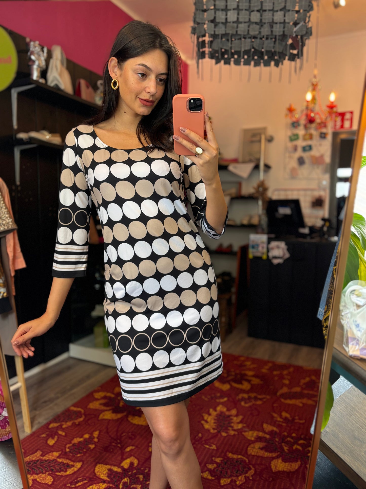 284-132 Al paradise jurk maat S