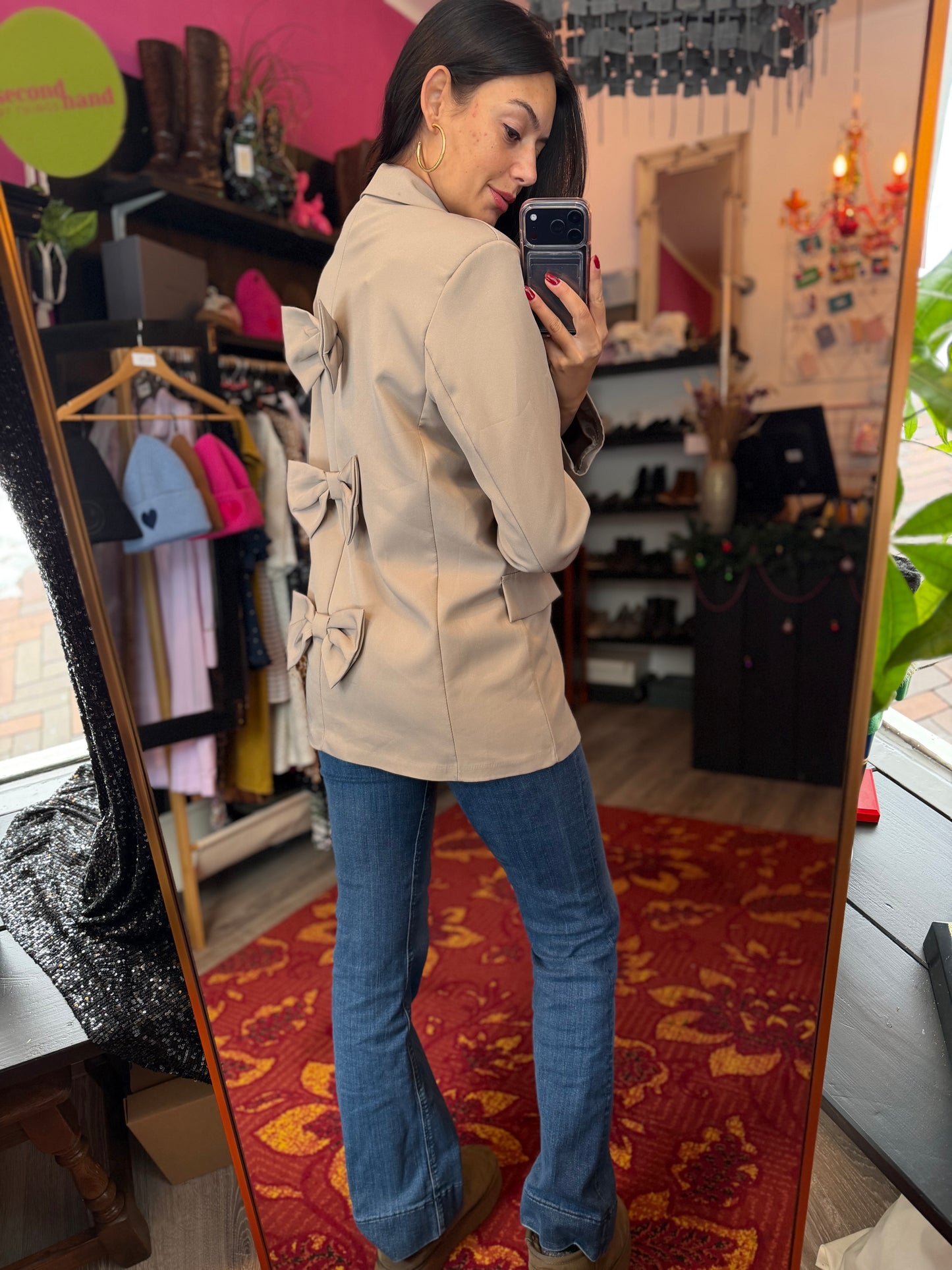 400-180 Pescara blazer met strikjes M