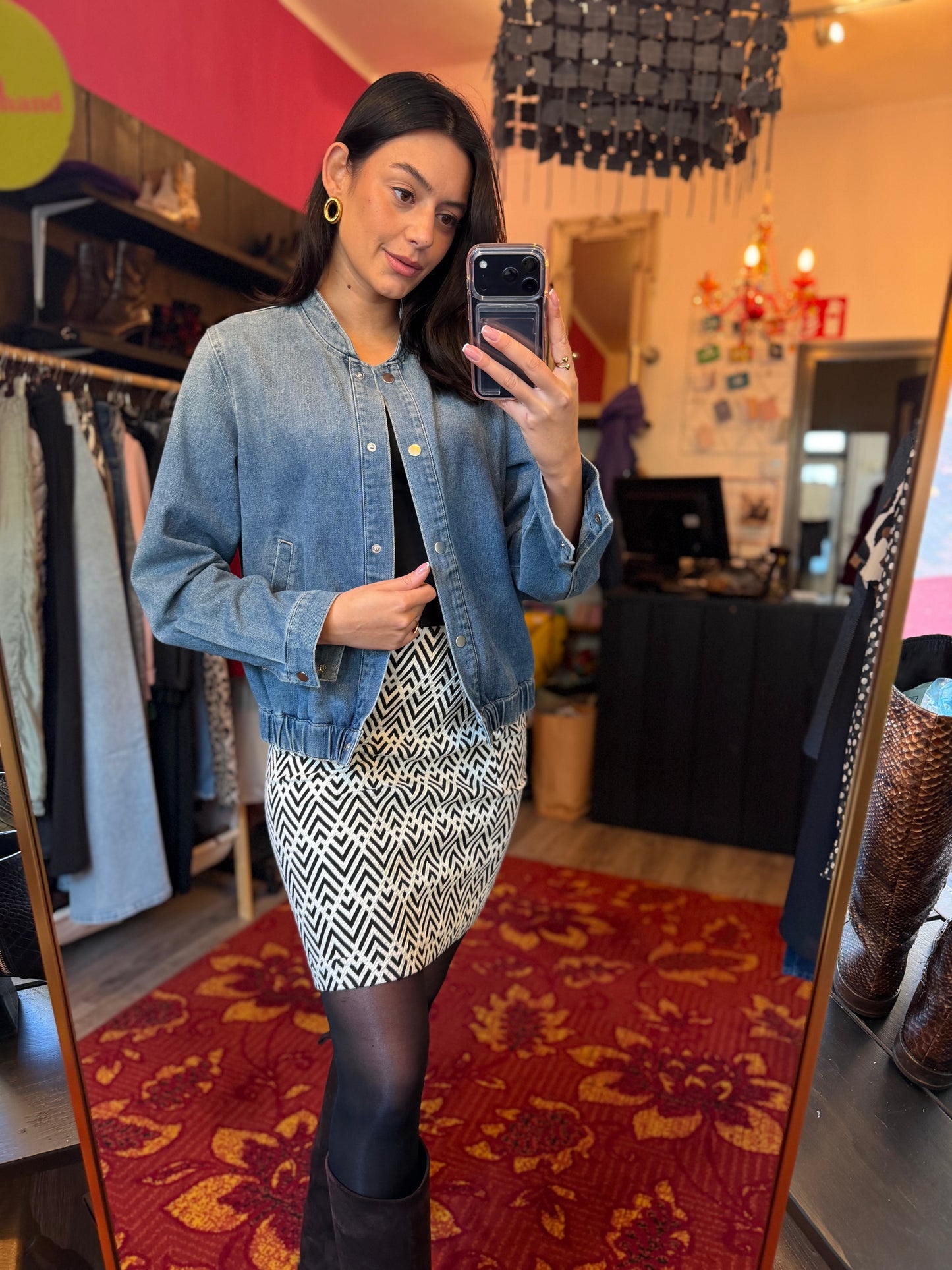 405-33 Vero Moda spijkerjas maat L