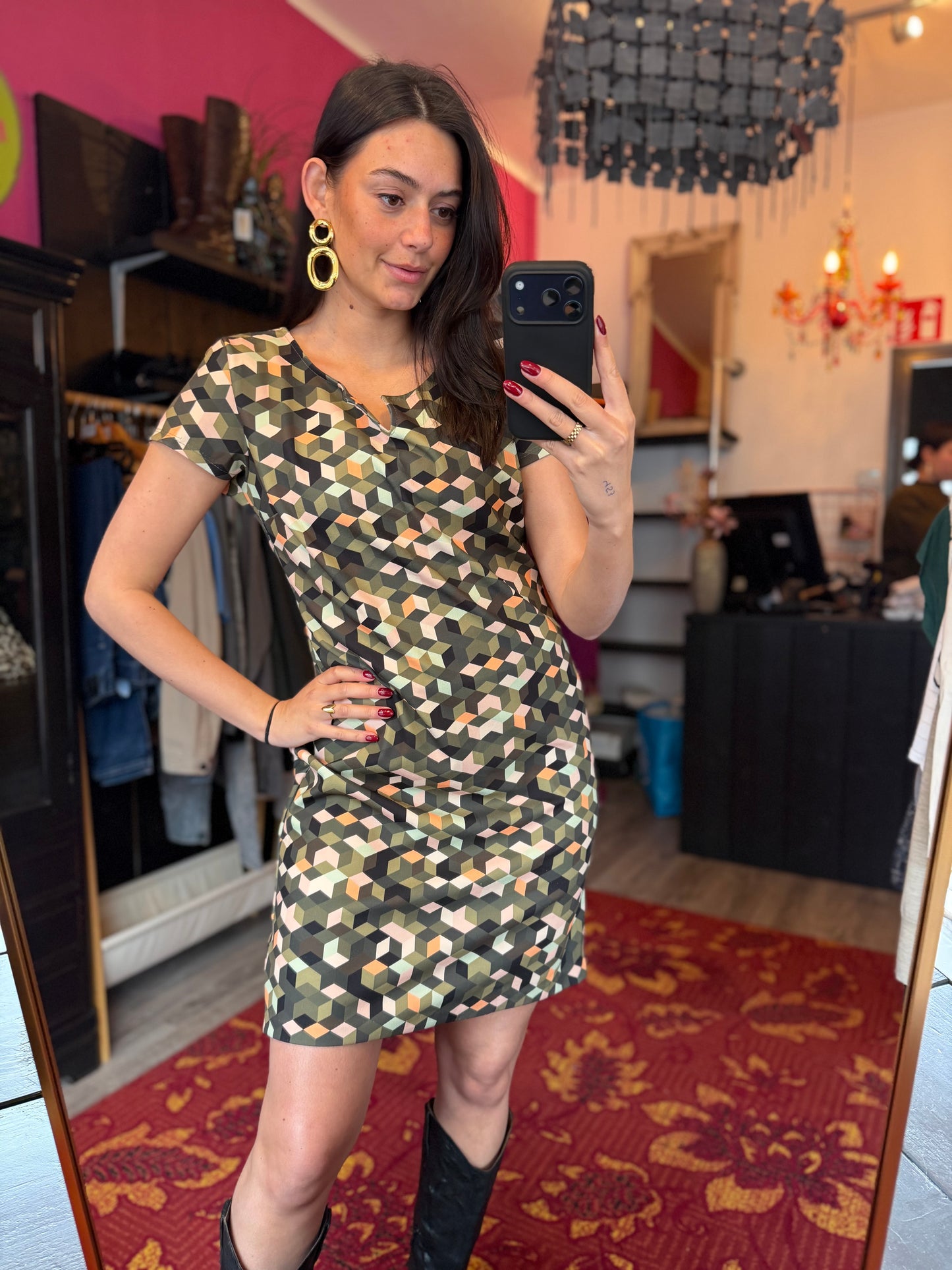 499-5 Fos Amsterdam jurk maat XL