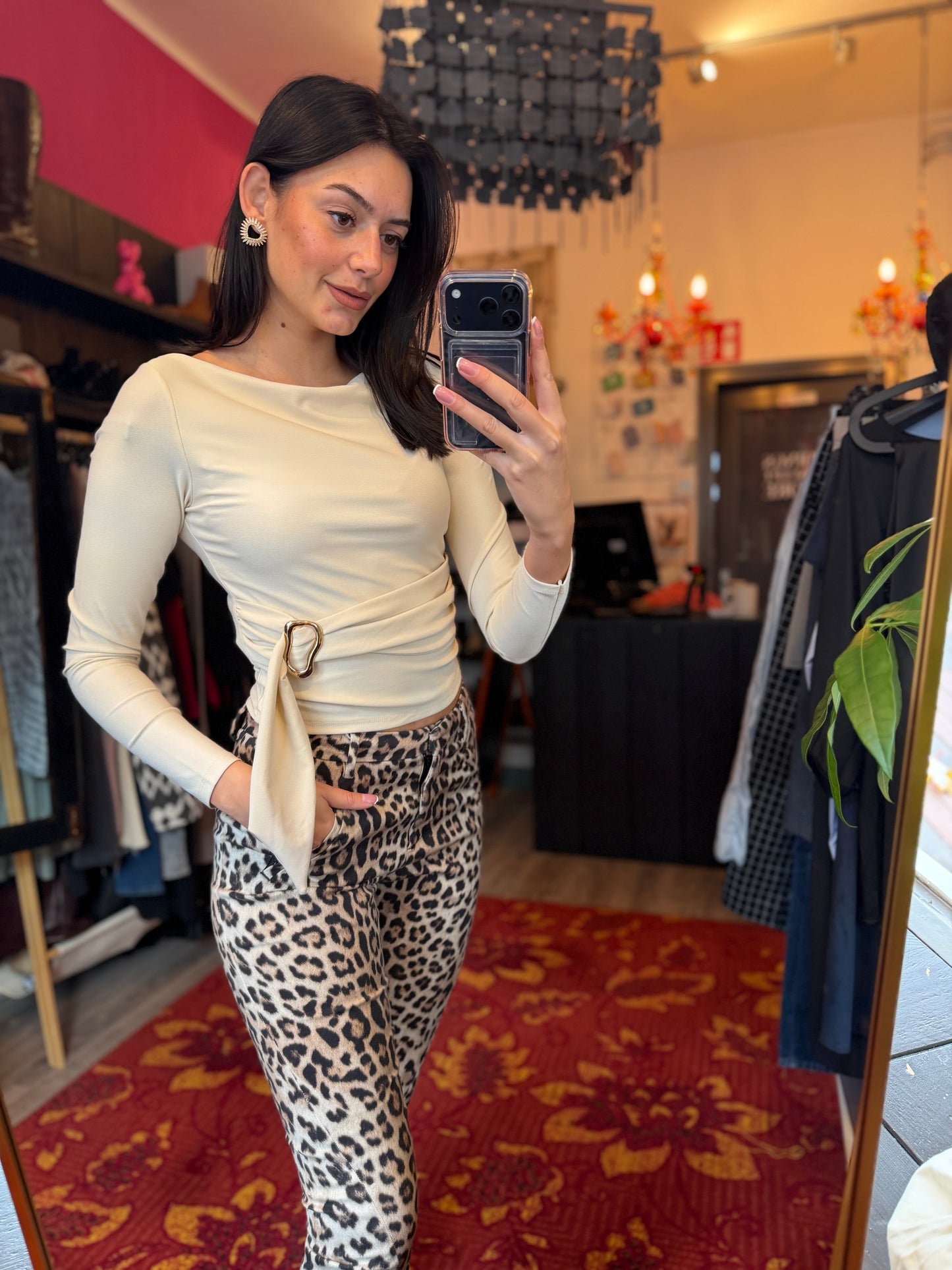 400-155 Amish top maat M nieuw