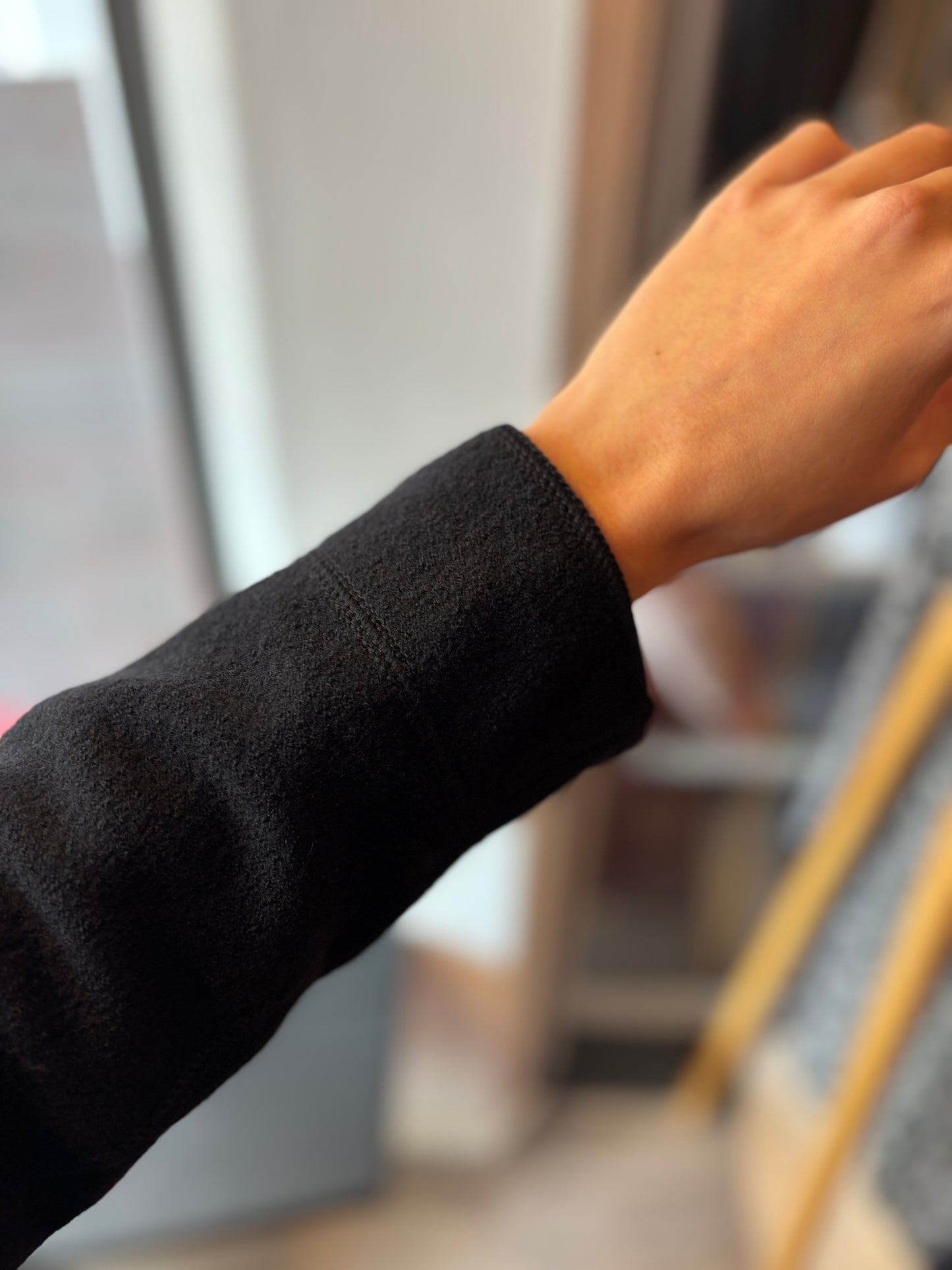 475-3 Marc cain vest wol maat M