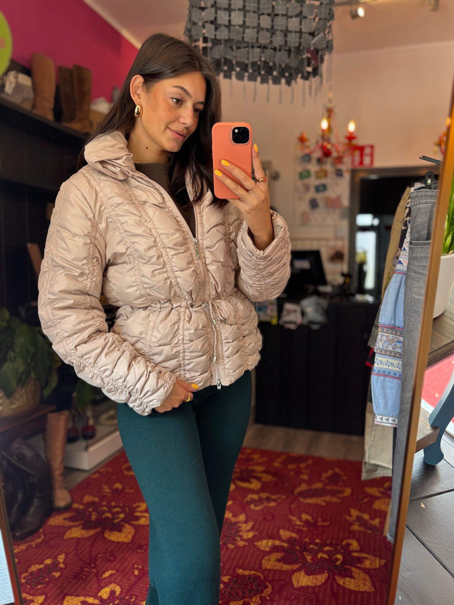 243-120 Veste SaoPaulo rose clair