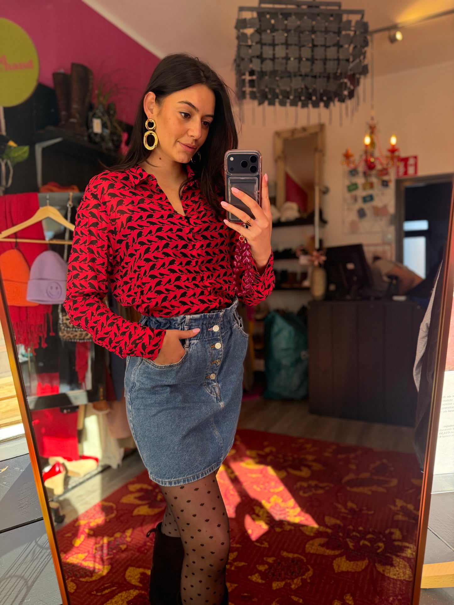 411-214 Expresso blouse maat 40