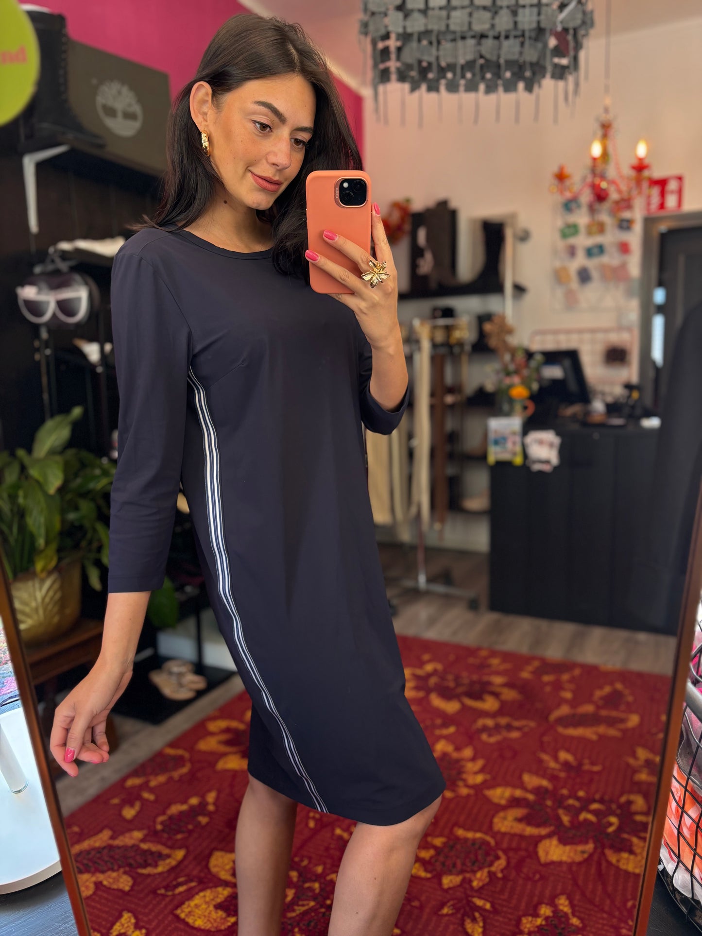 427-7 Trvl dress size S