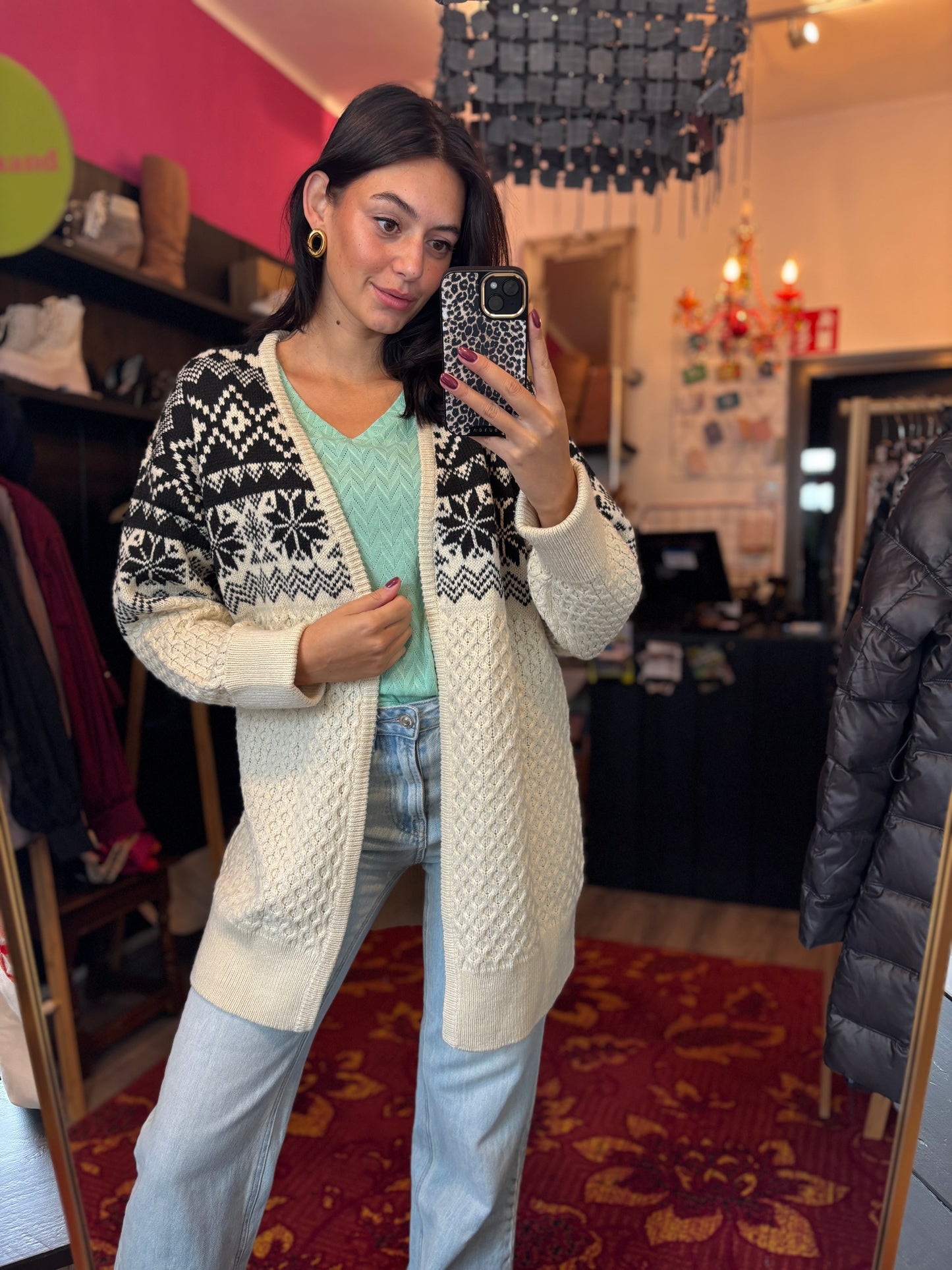 260-139 Zwart winter vest maat L