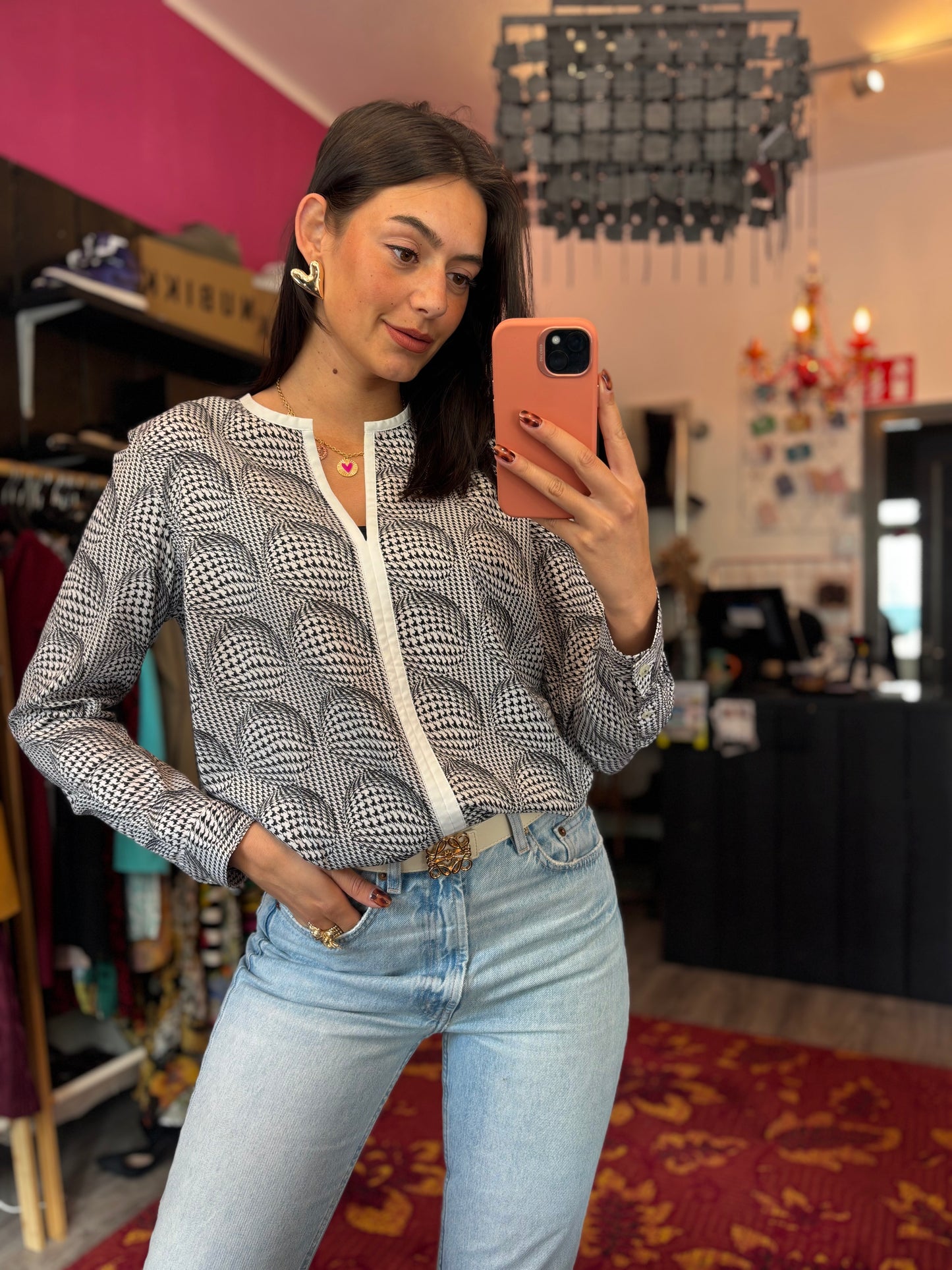 411-107 River Woods blouse size 38