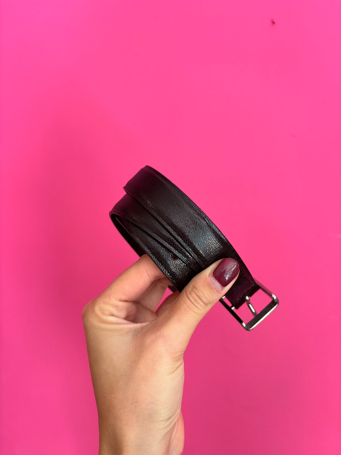 243- Strenesse riem zwart maat 70