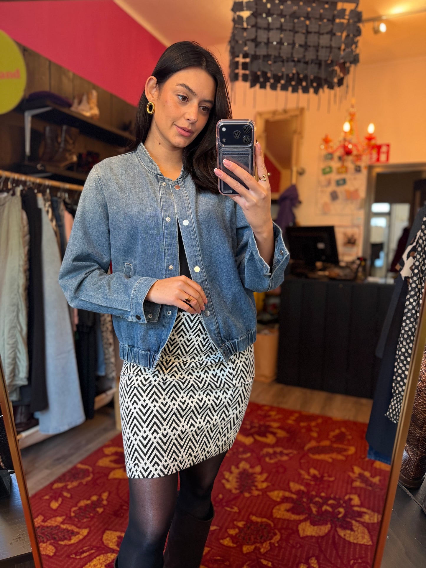 405-33 Vero Moda spijkerjas maat L