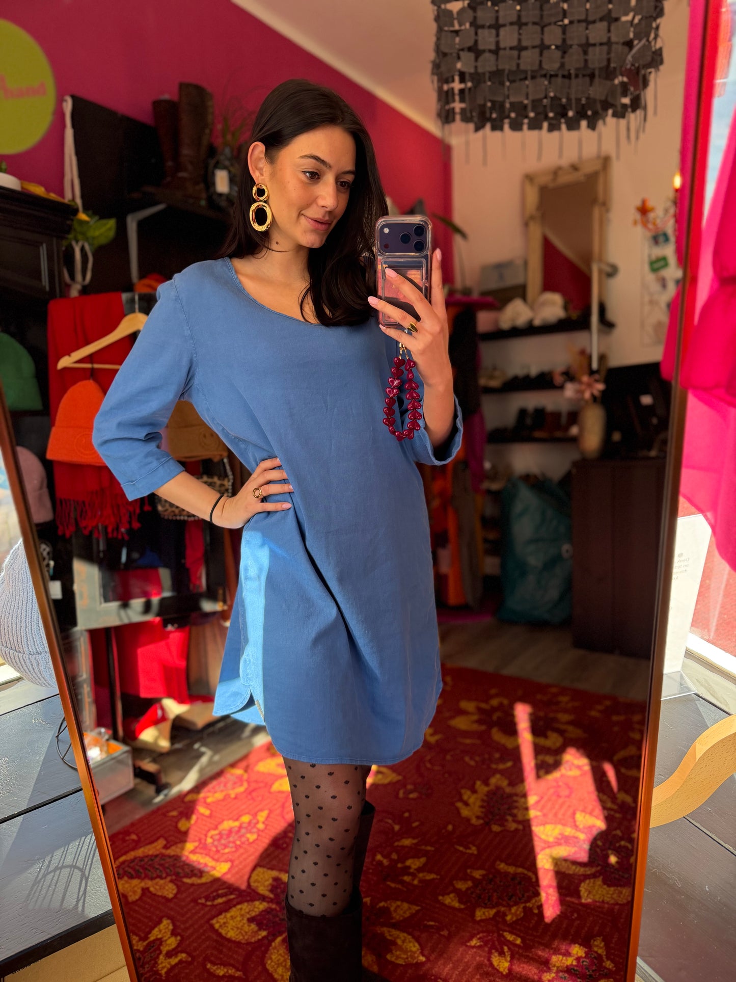 269-194 Penn&Ink jurk linnen maat 42