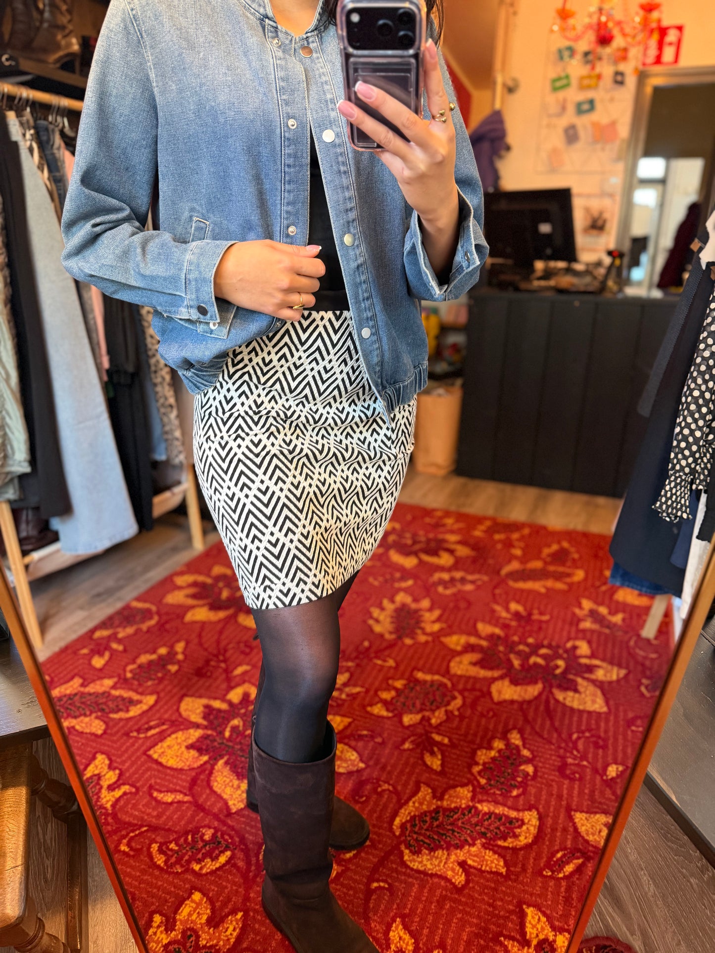 405-33 Vero Moda spijkerjas maat L