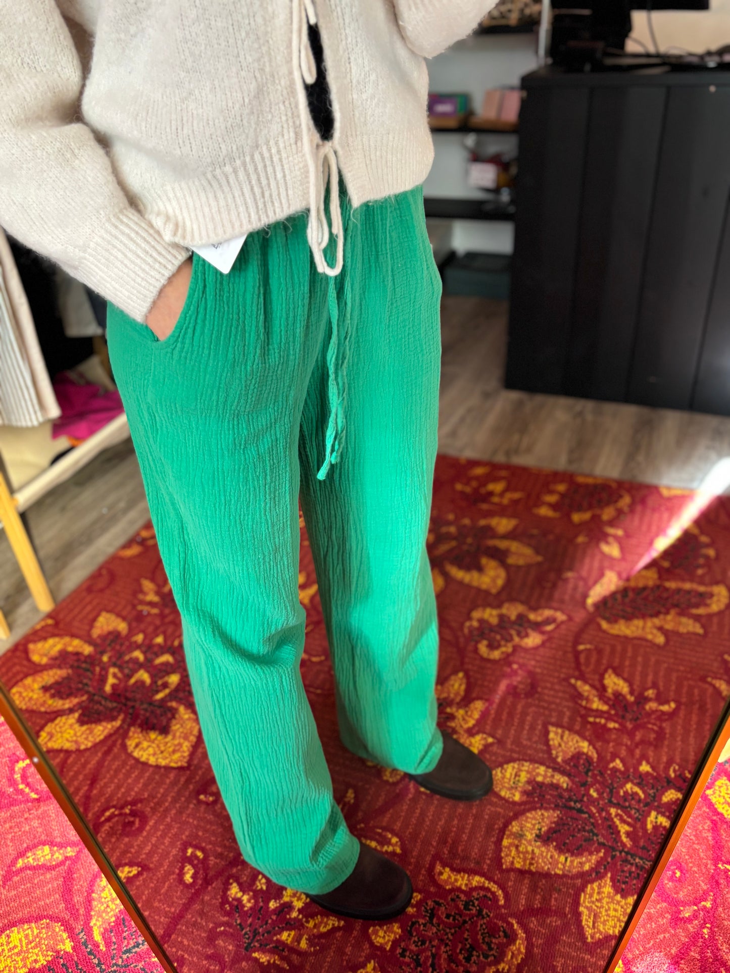 474-3 New collection broek katoen maat S/M