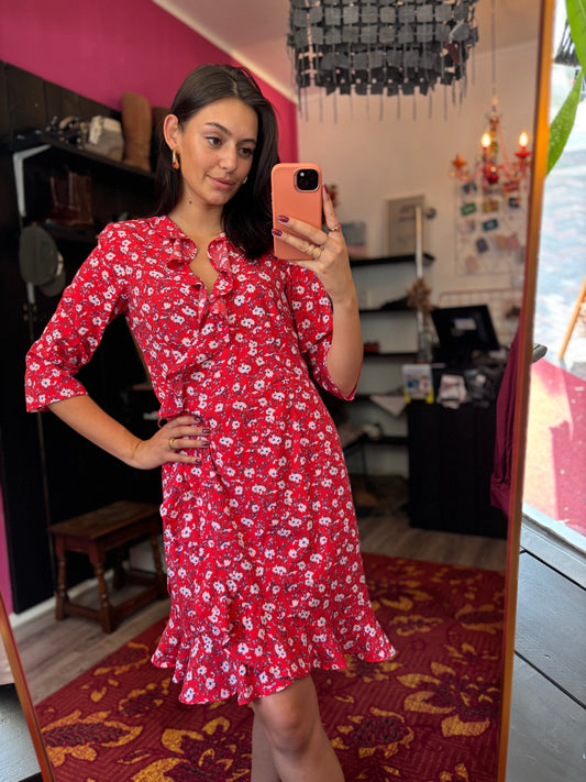 458-37 Vero moda jurk maat L