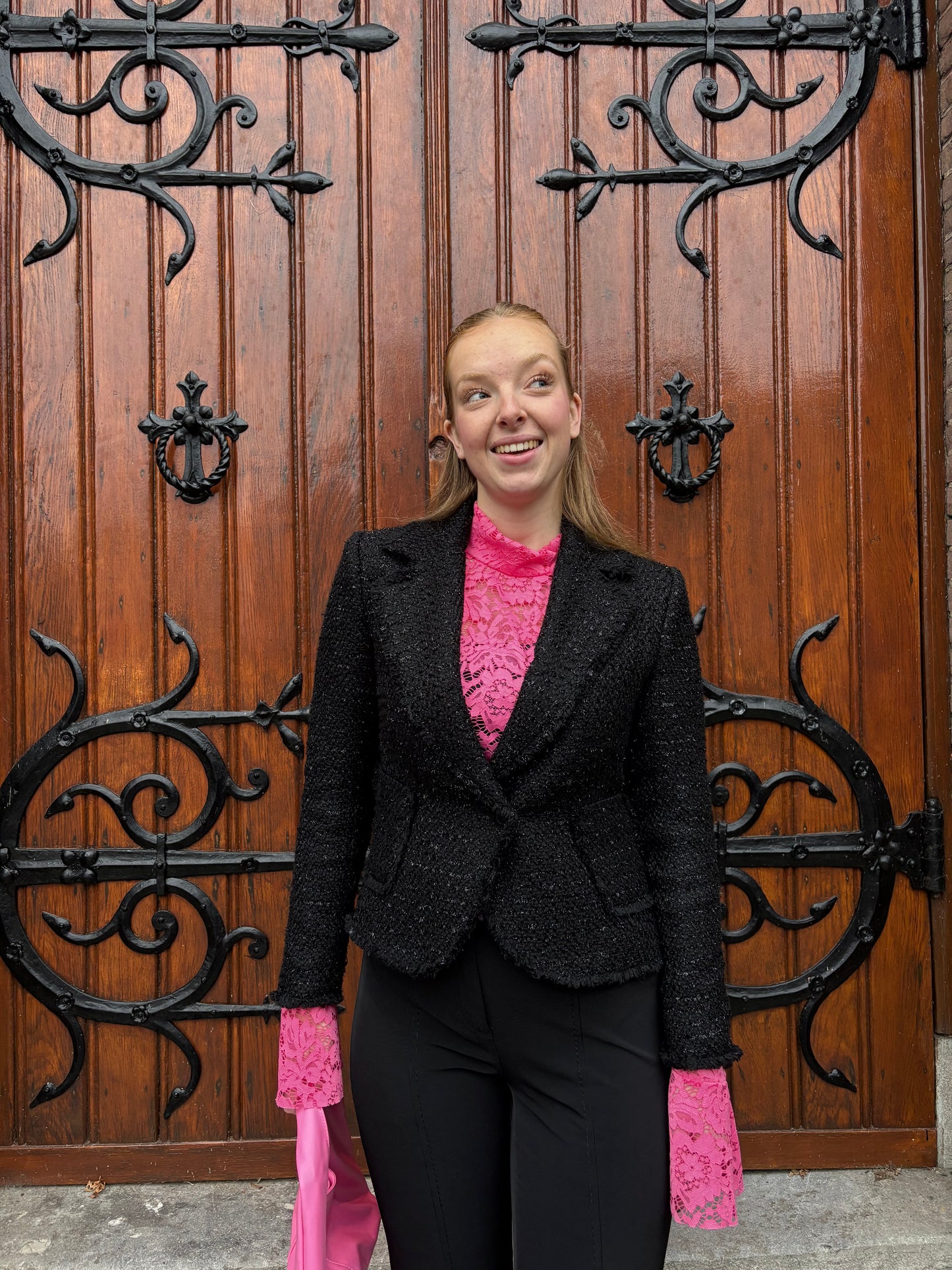 493-4 Cambio pantalon zwart maat M