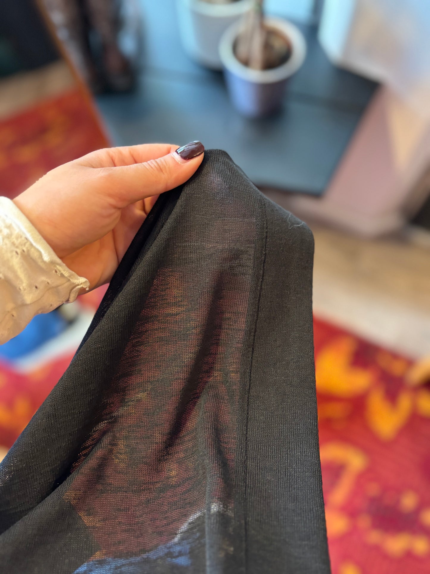 260-137 MS Mode vestje zwart maat M