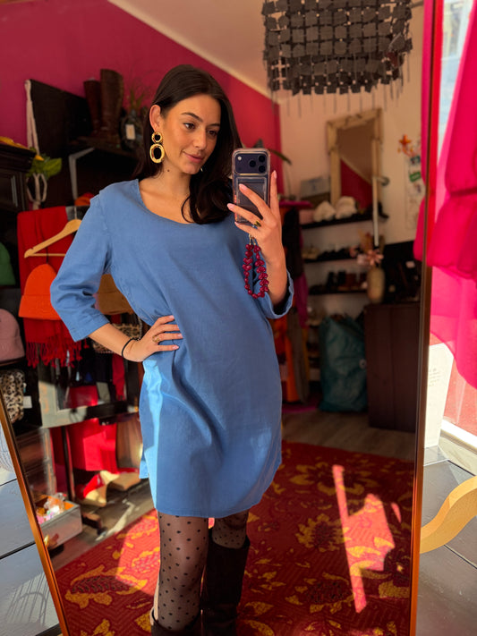 453-4 Penn&Ink jurk linnen maat 42