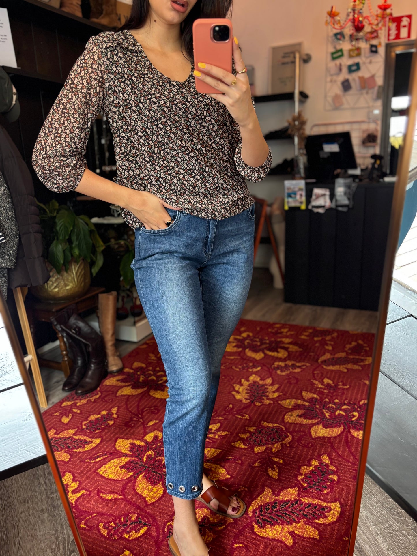 452-81 Claudia strater jeans maat 44