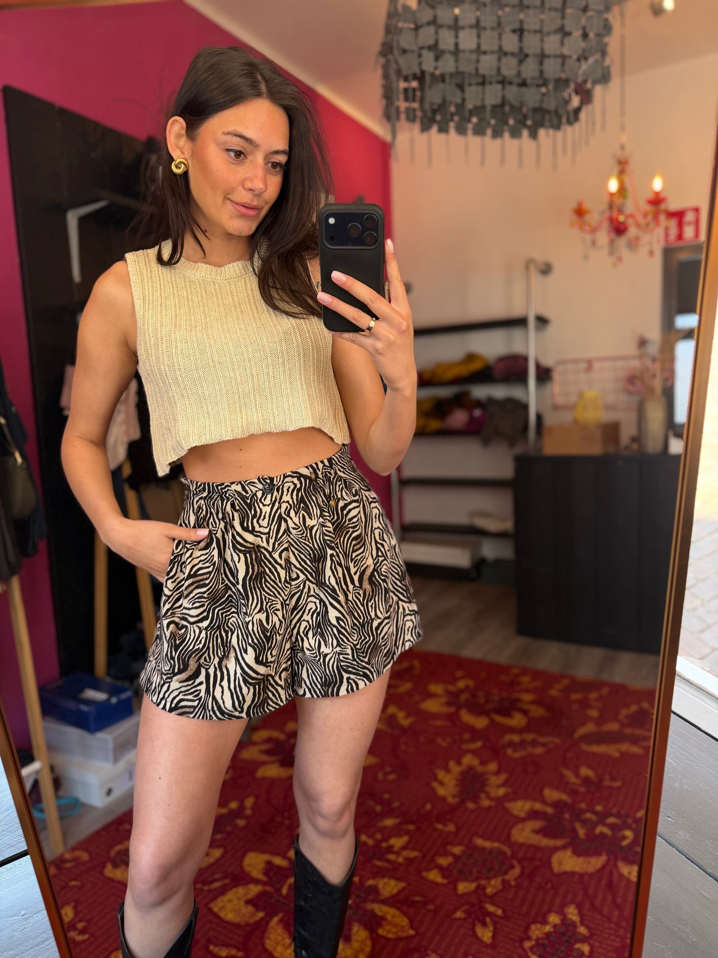 269-209 Zebra short maat M