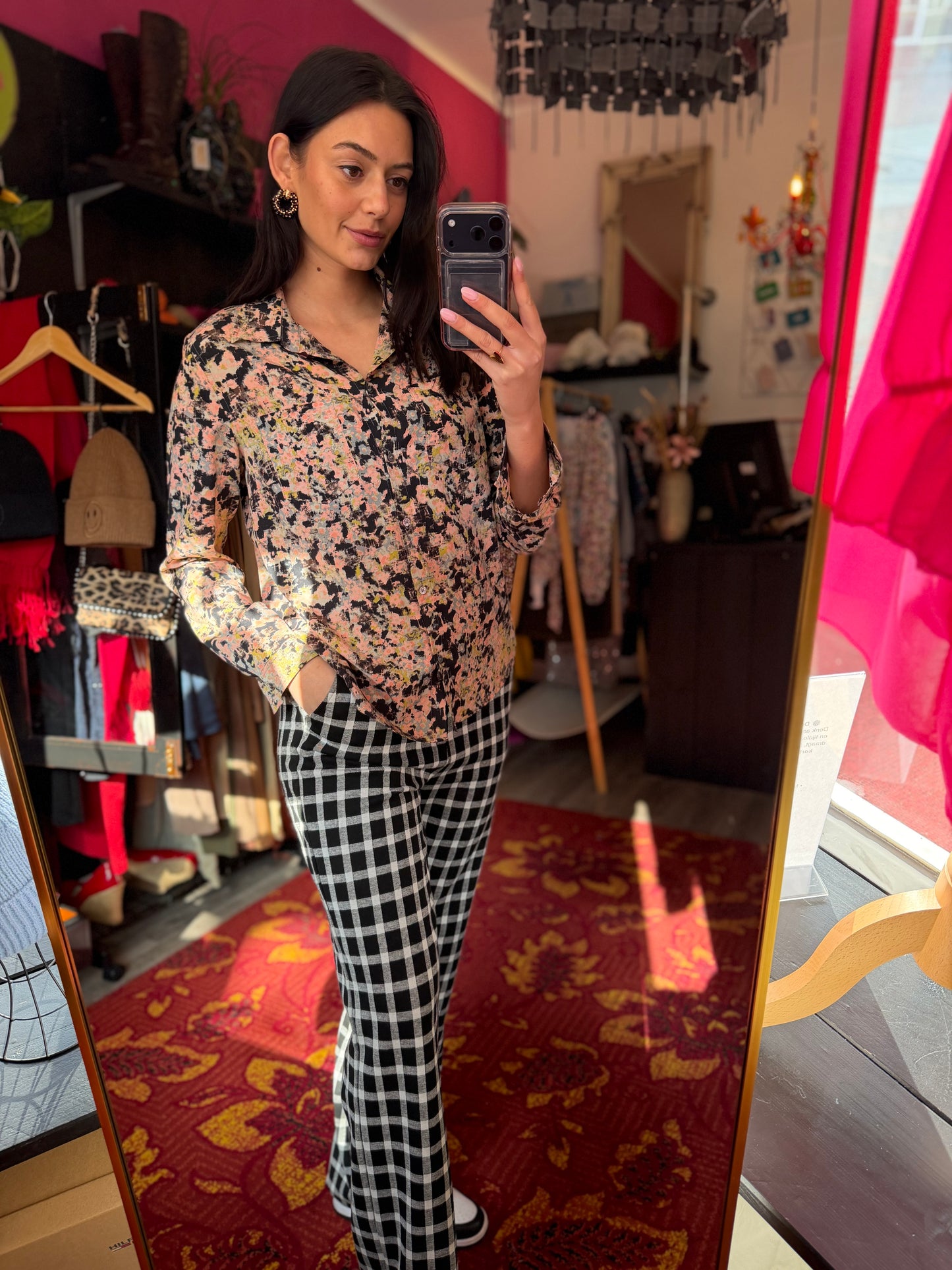 283-107 Simple broek maat M