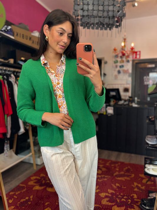 91-56 Rabe vestje groen maat 40