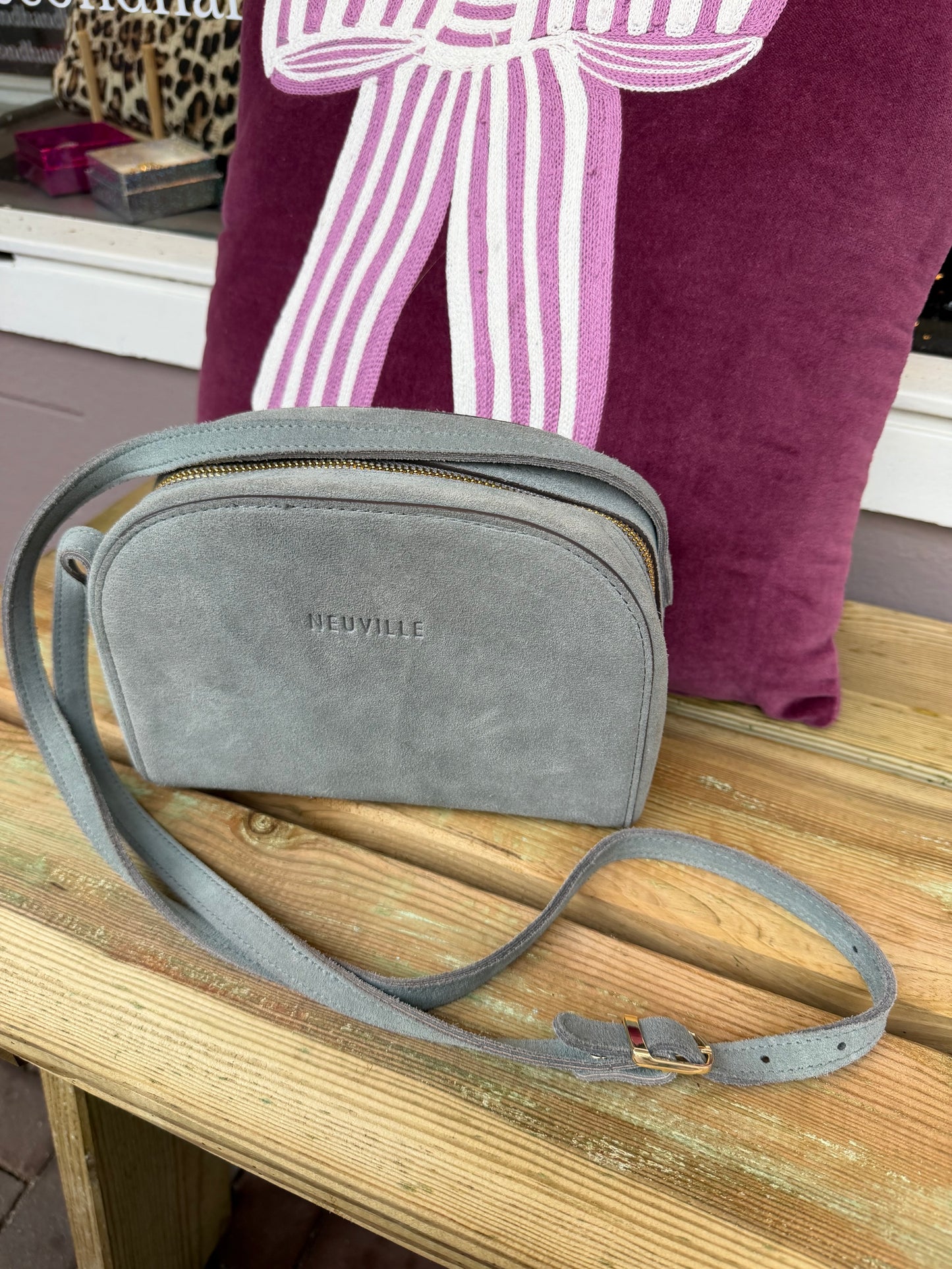 254-60 Neuville tas blauw