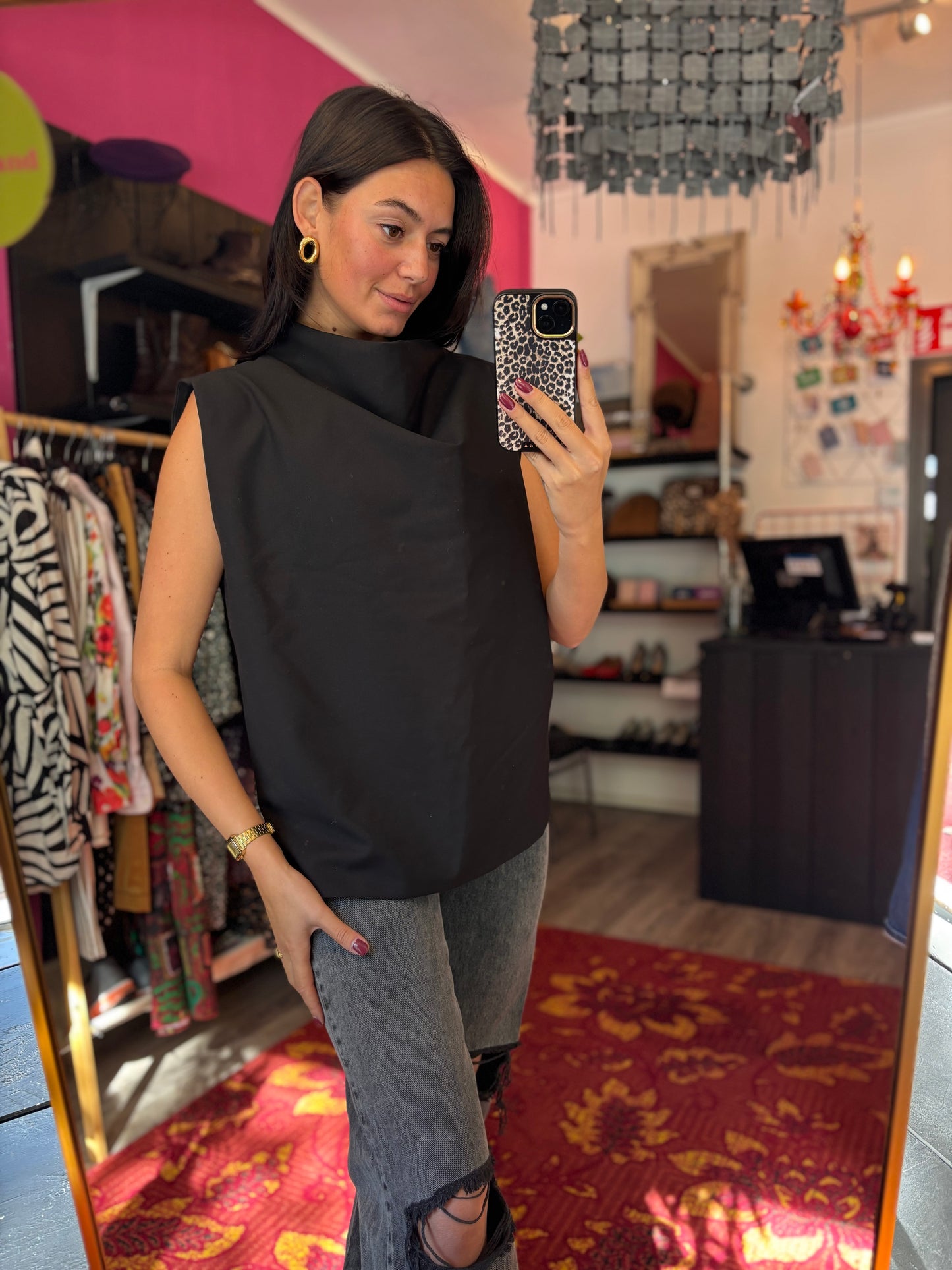 163-39 Aimee the label top maat L