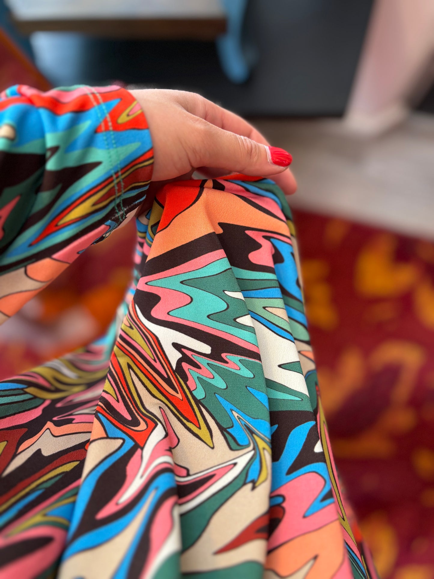 434-3 Yoek jurk maat L