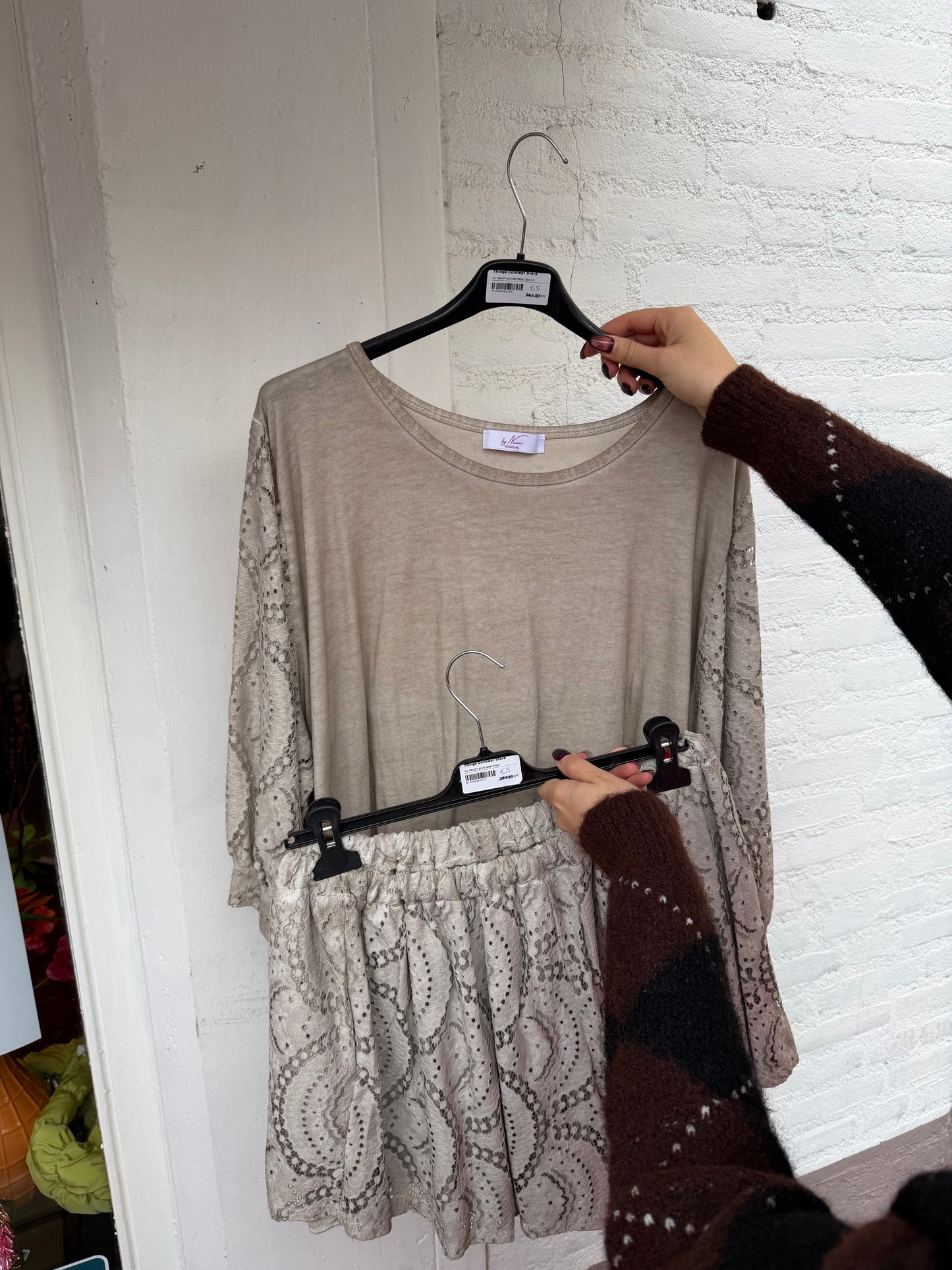 459 ByNaoom setje maat XL t/m 3XL