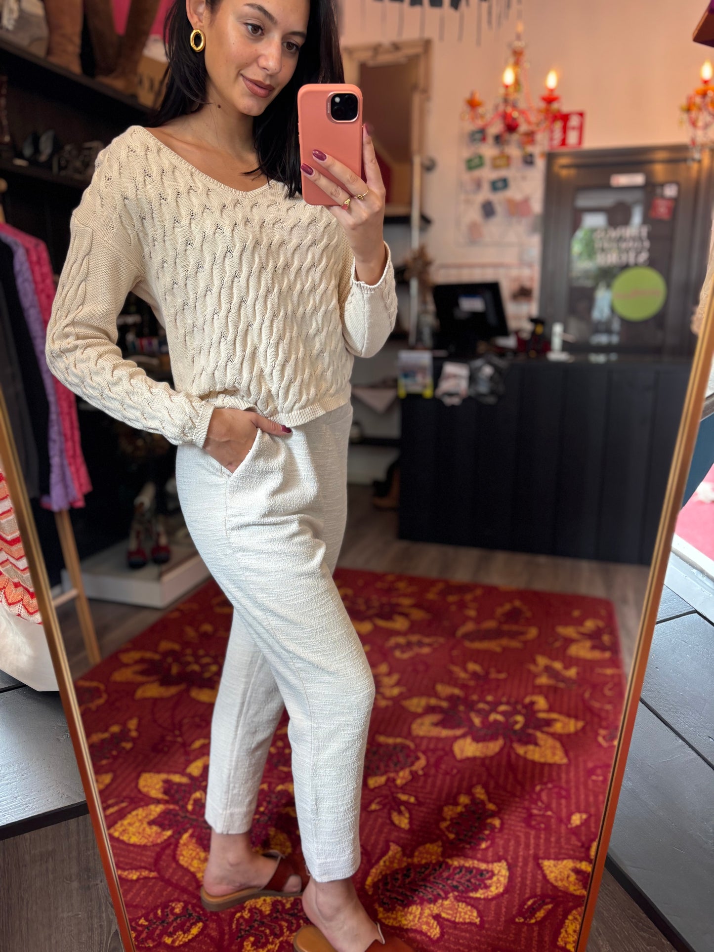 89-59 Selected femme broek maat M