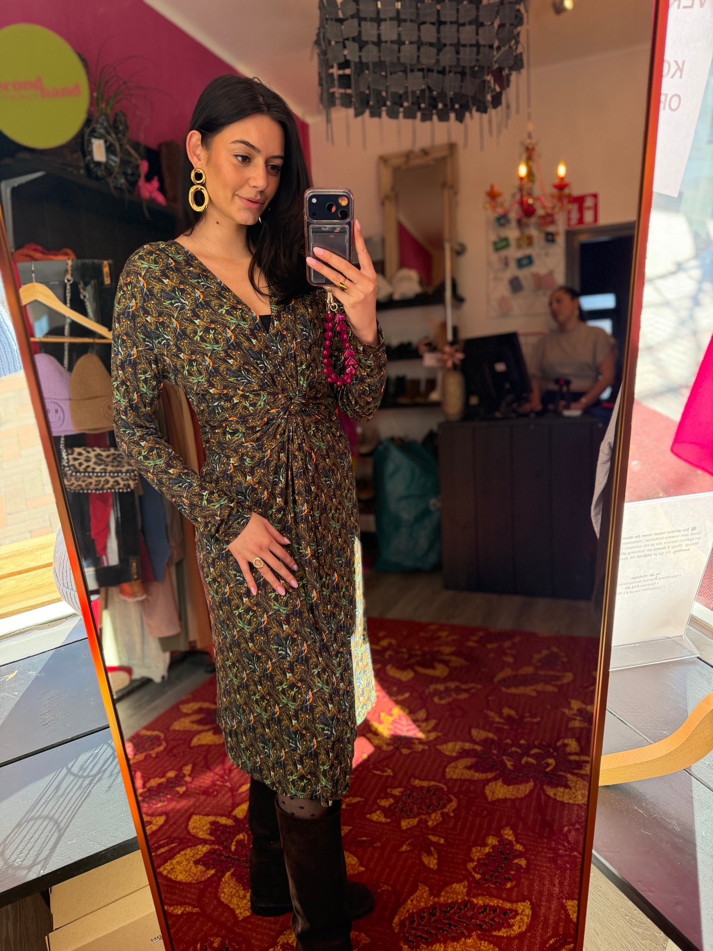 411-212 Elle Eiseman jurk maat M