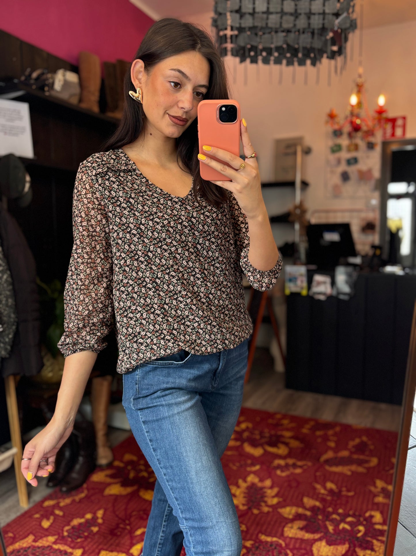 83-224 Emmalou blouse size S