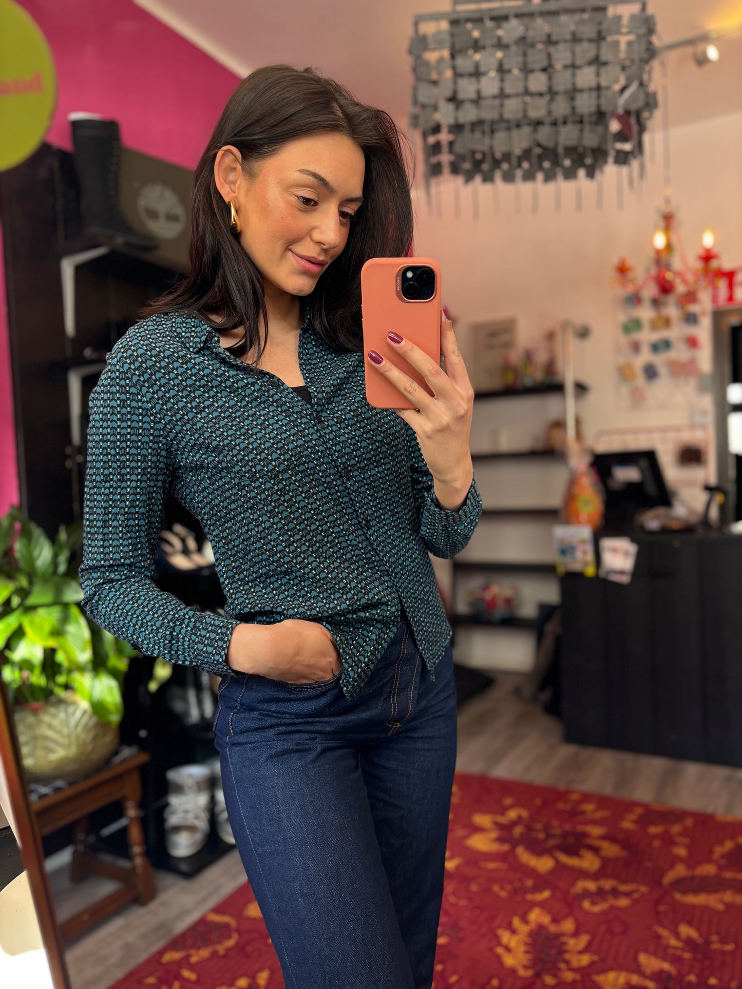 200-103 Sandwich blouse maat 34