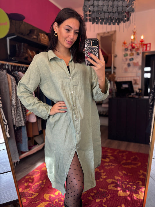 202-17 Perla nera jurk maat XL