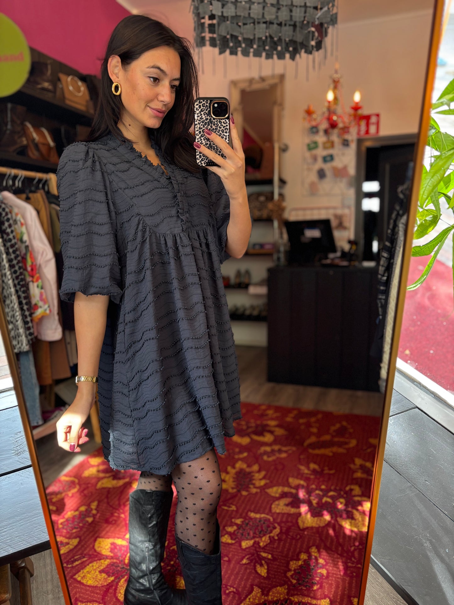 363-60 Co couture jurkje maat S/M