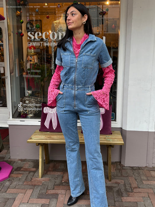 69-49 Mango spijkerpak maat L