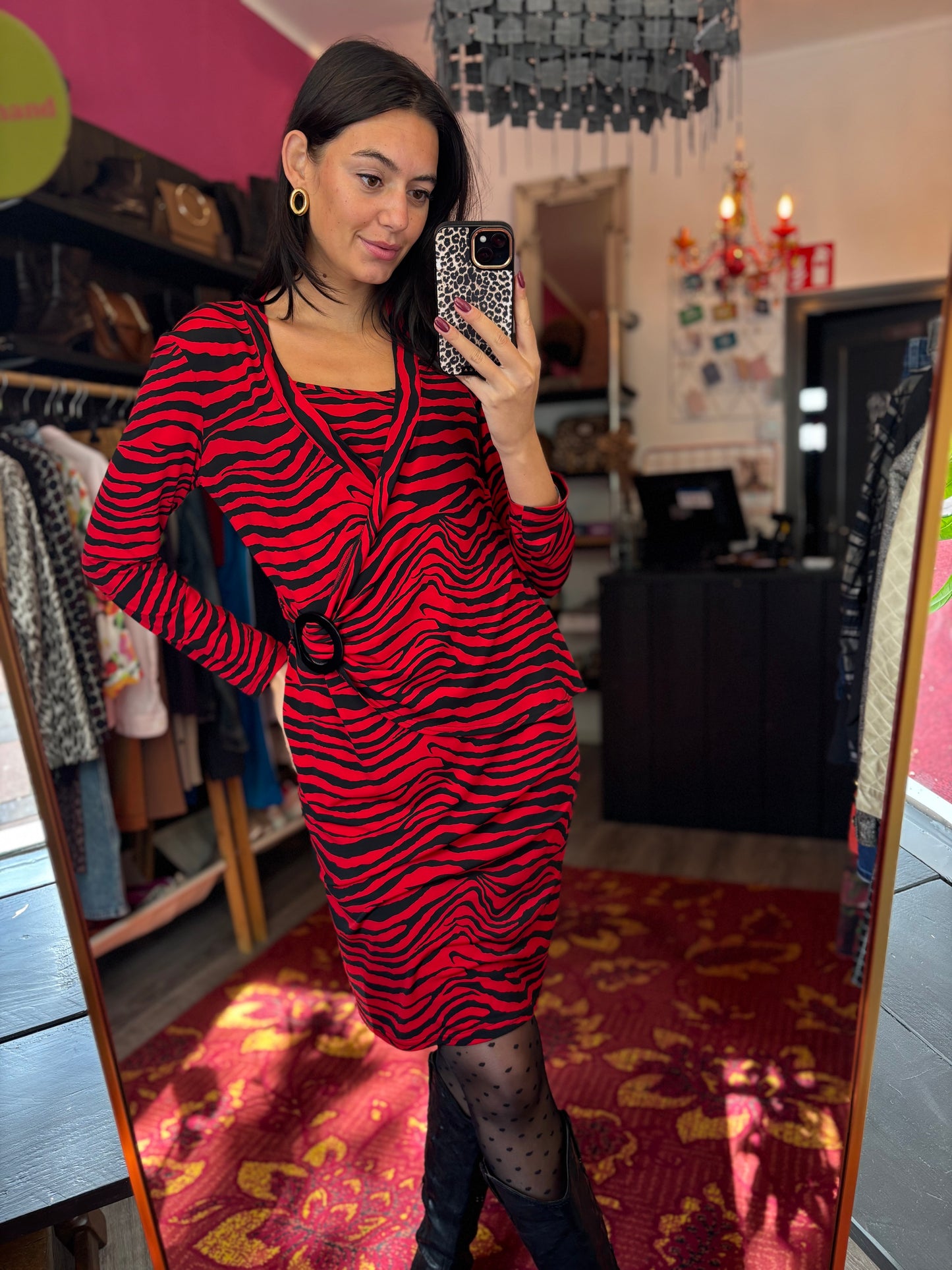 411-117 Joseph Ribkoff jurk maat 38