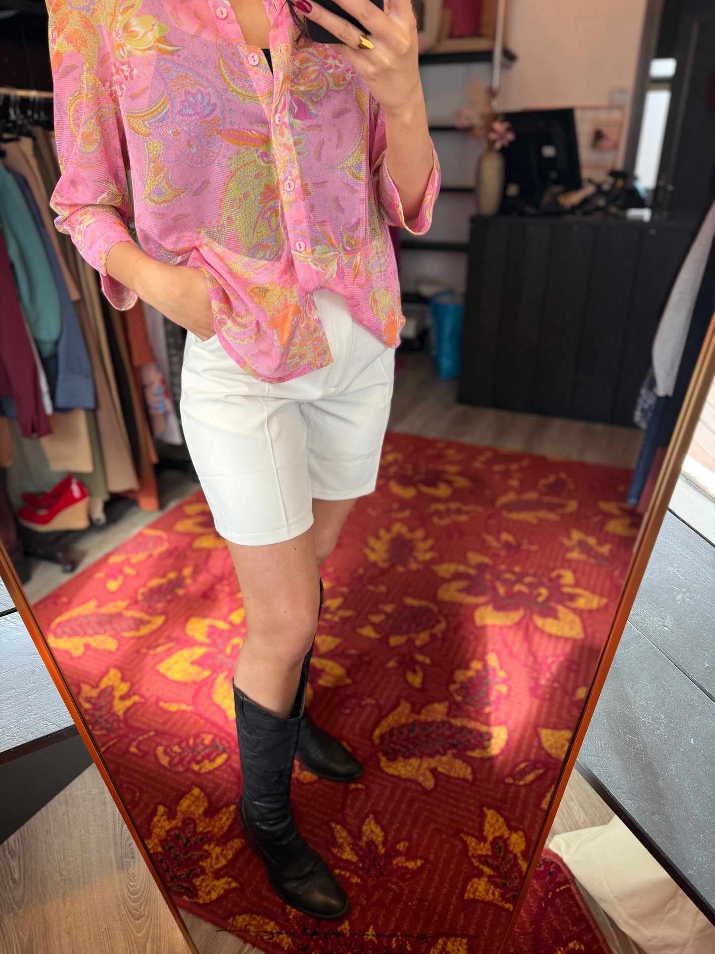 458-11 Drole de copine short maat L