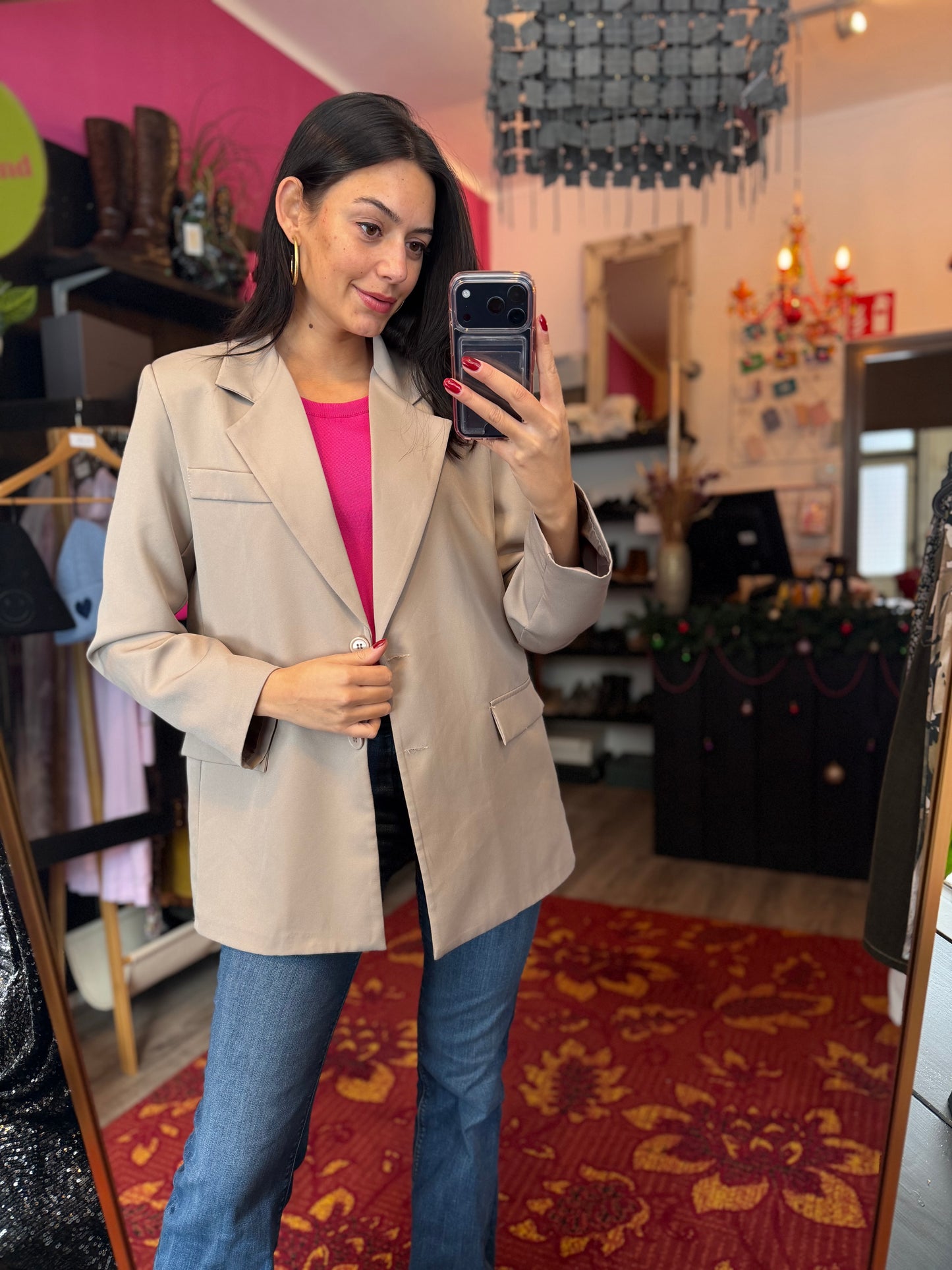 400-180 Pescara blazer met strikjes M