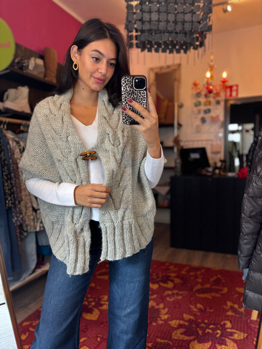 270-47 Maison scotch gilet vest maat 3