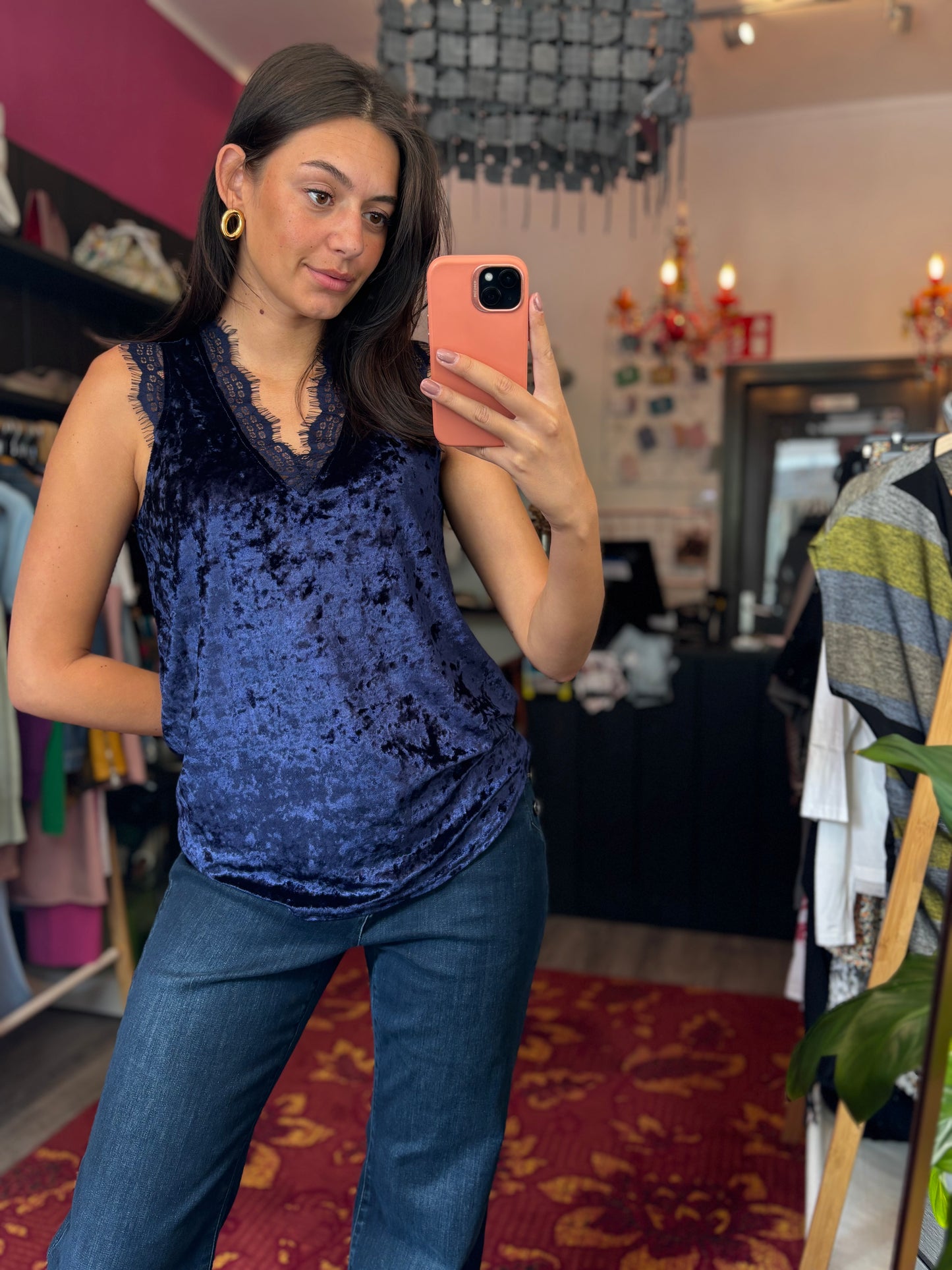 270-37 Velvet top size M/L