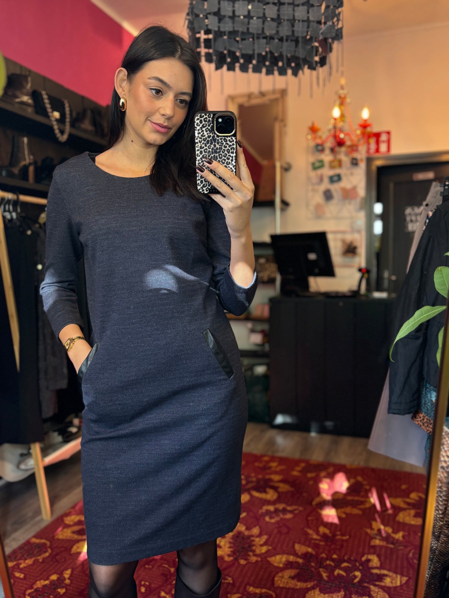 463-7 Belluna jurk maat 3