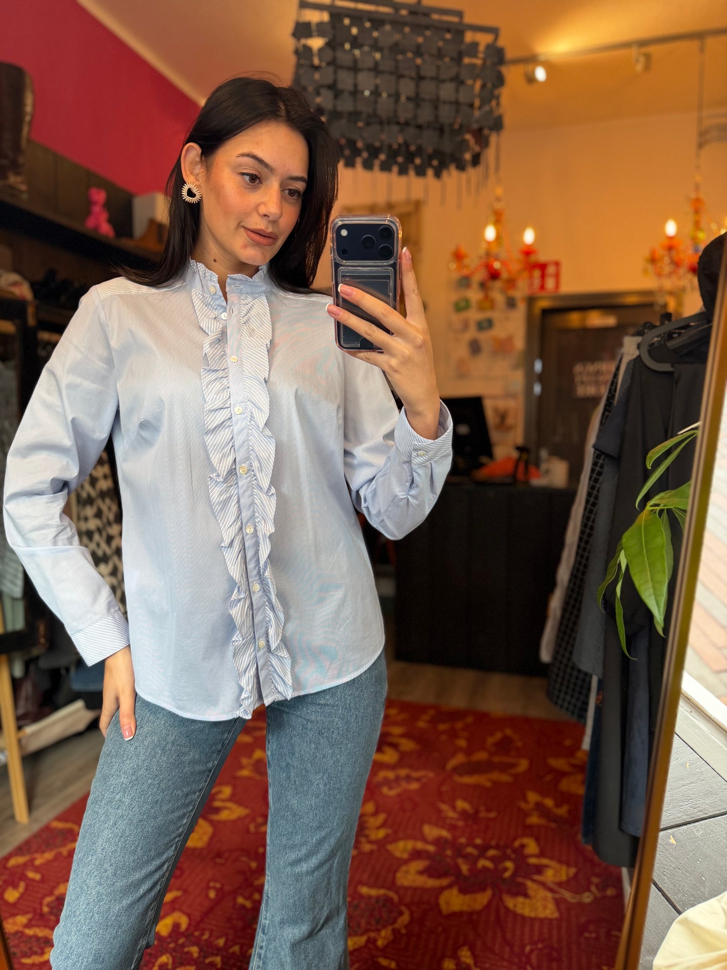 411-152 River Woods blouse maat 42 nieuw