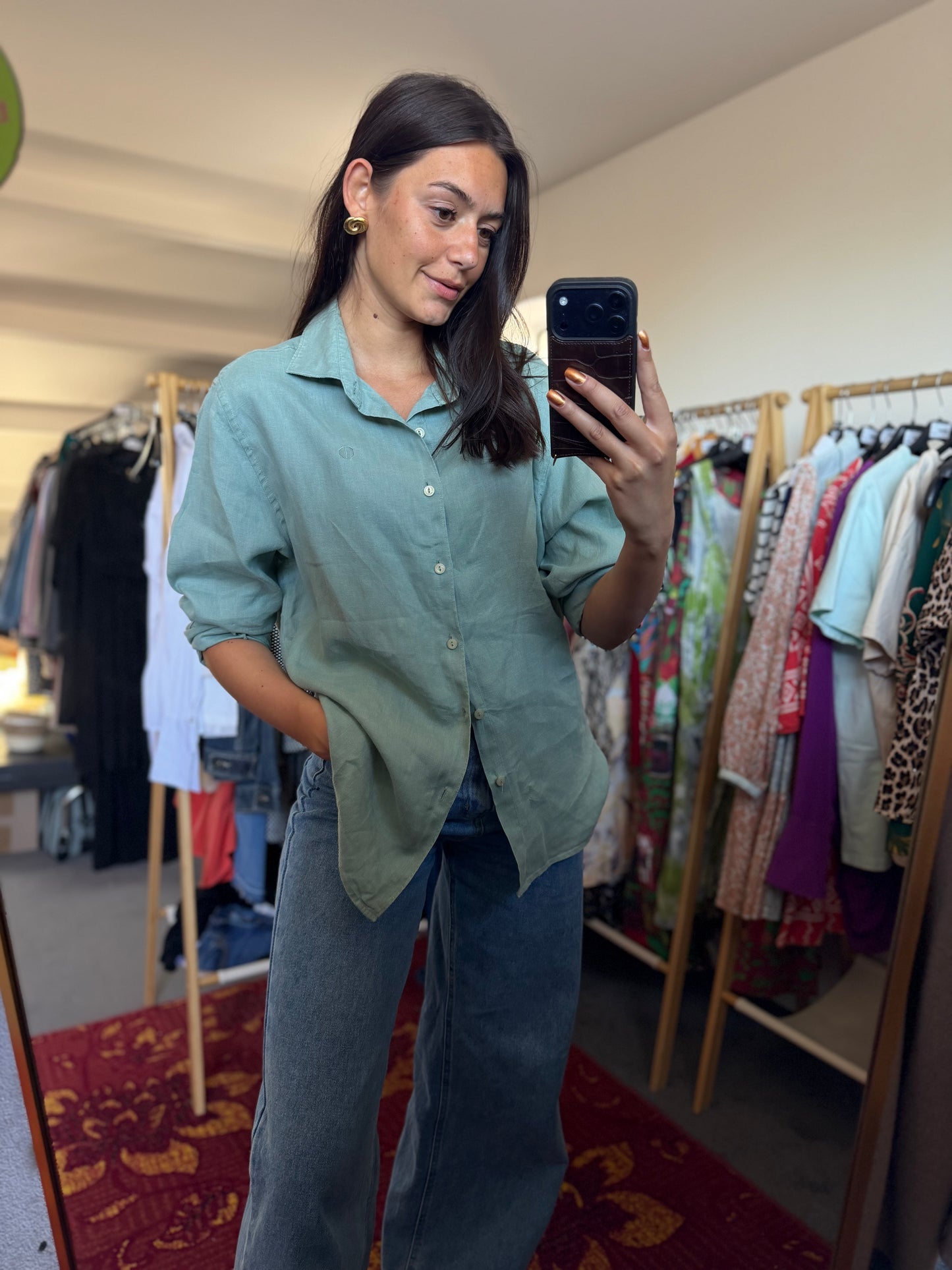 481-5 Destrezzed overhemd heren maat L