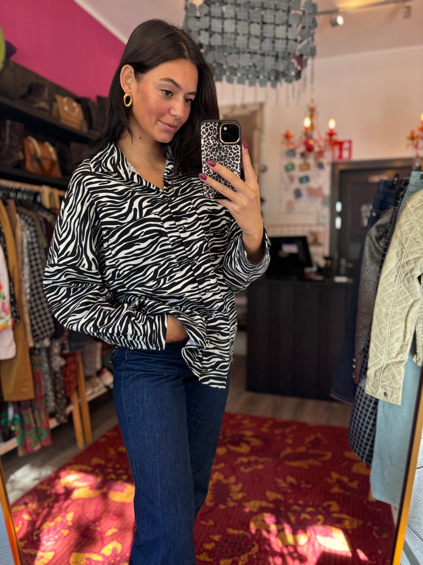 472-12 My Jewellery blouse maat L