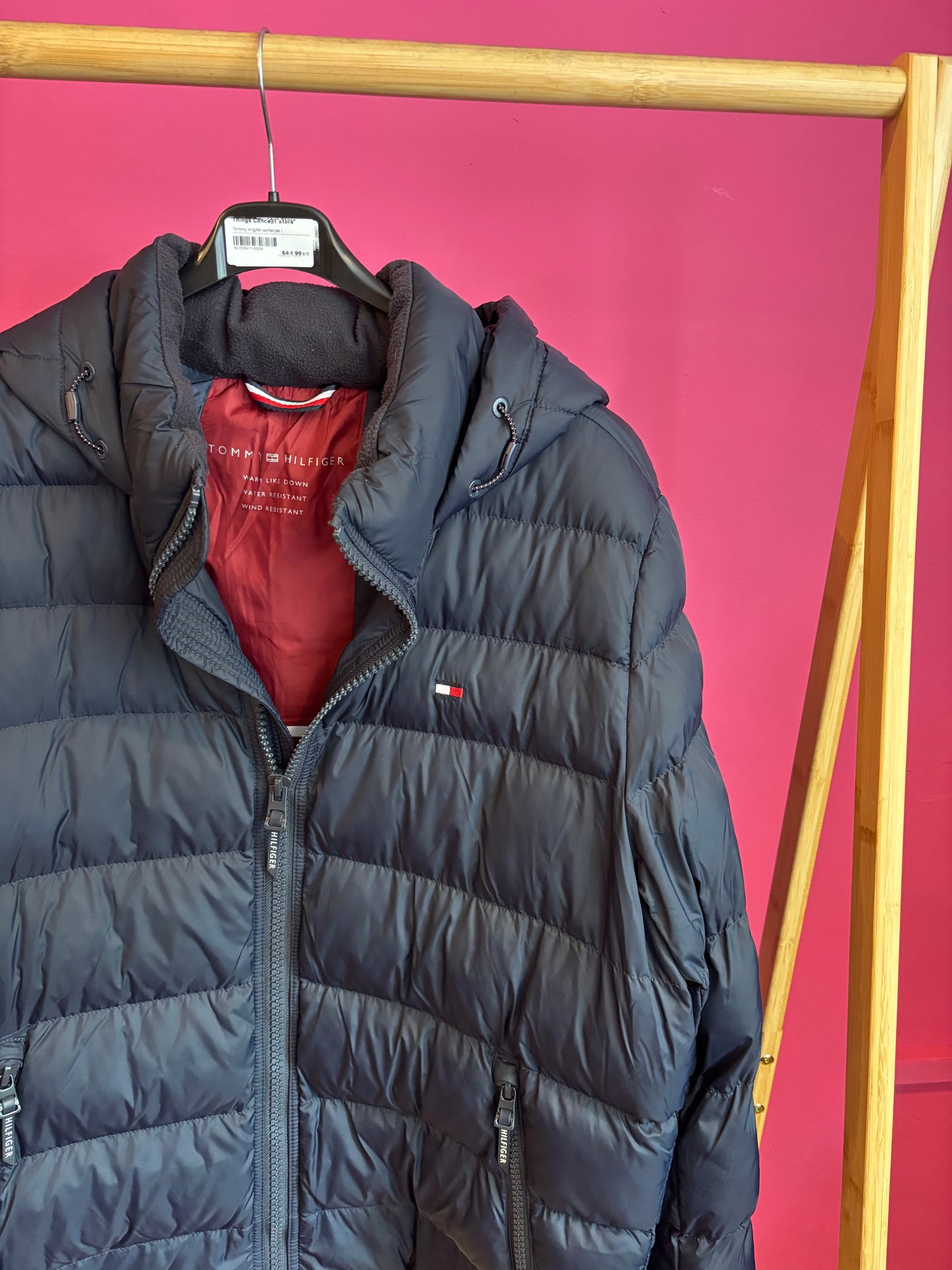 471-4 Tommy Hilfiger winterjas maat L