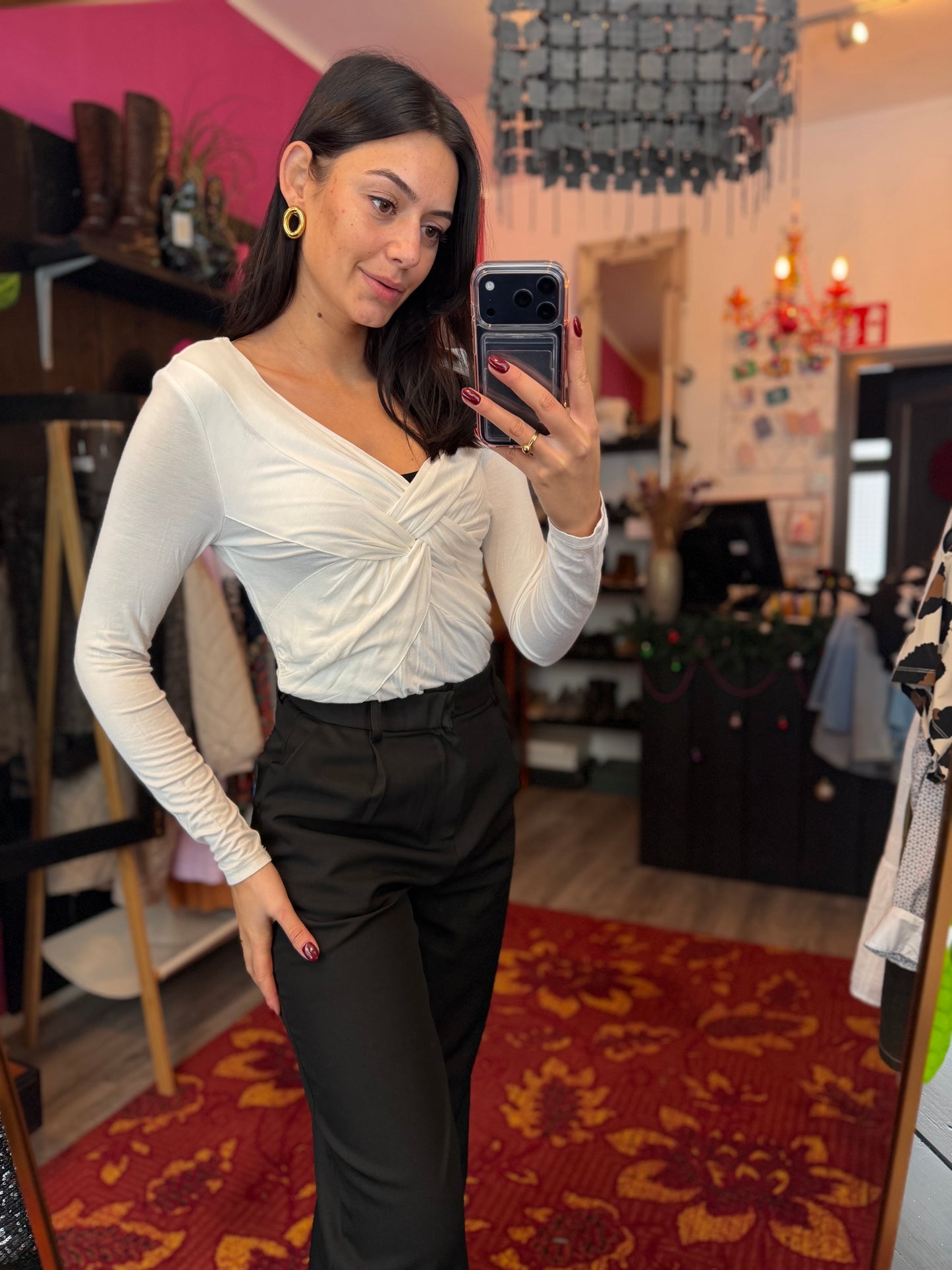 283-77 Vero moda top maat M