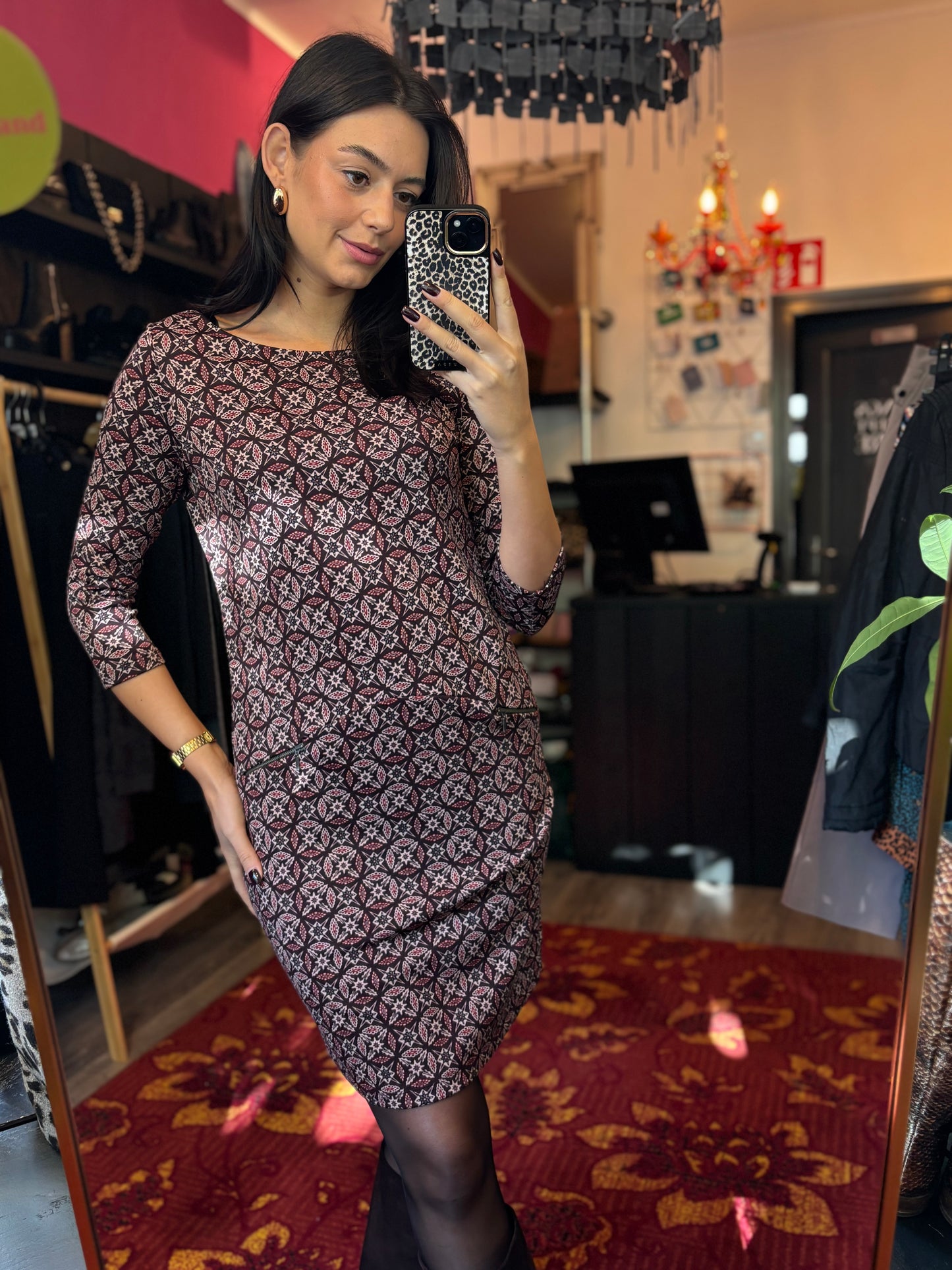 422-7 Comma jurk maat 36